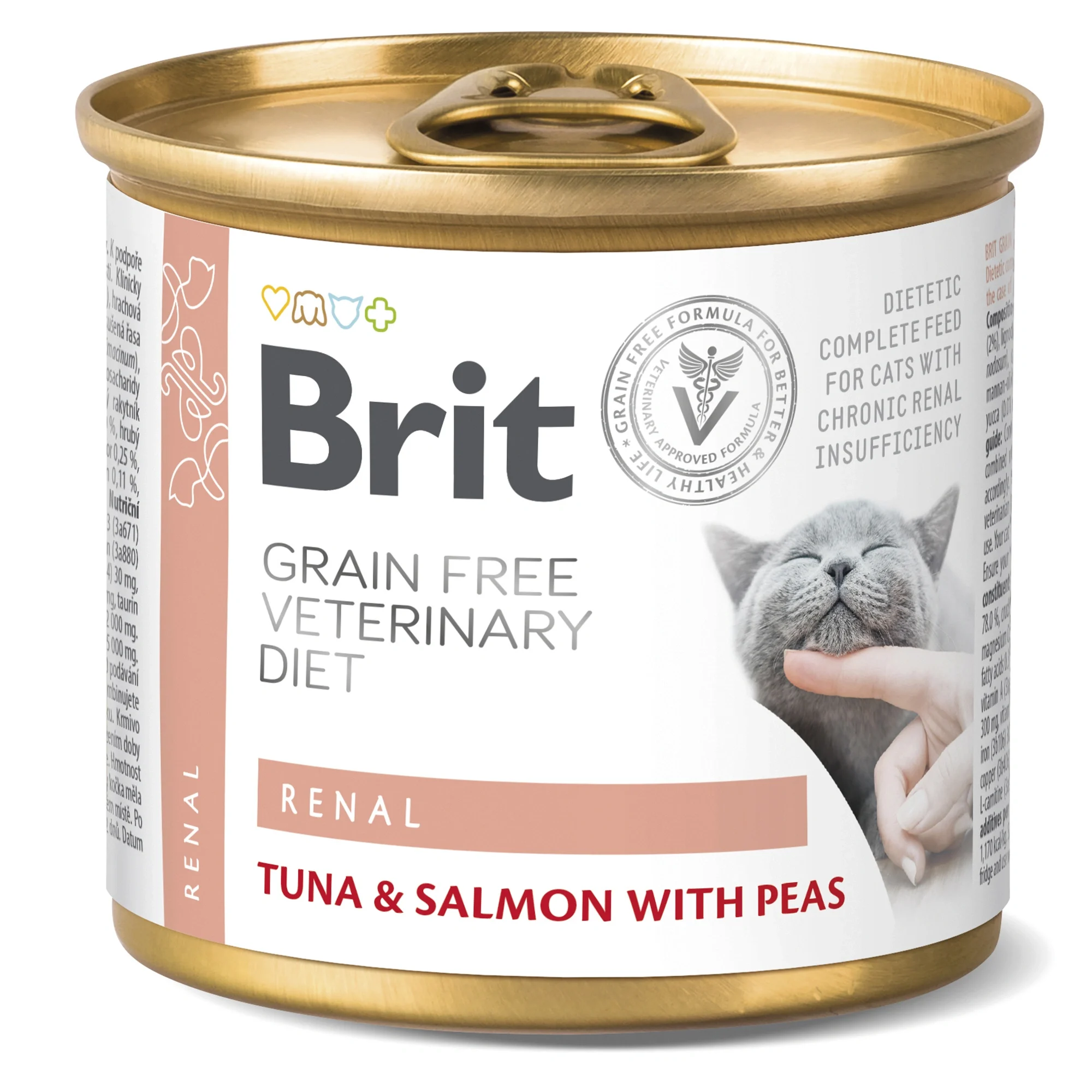 Brit Grain-Free Veterinary Diet Cat Renal Can 200 g från Brit Veterinary Diet – köp hos Apotek Hjärtat