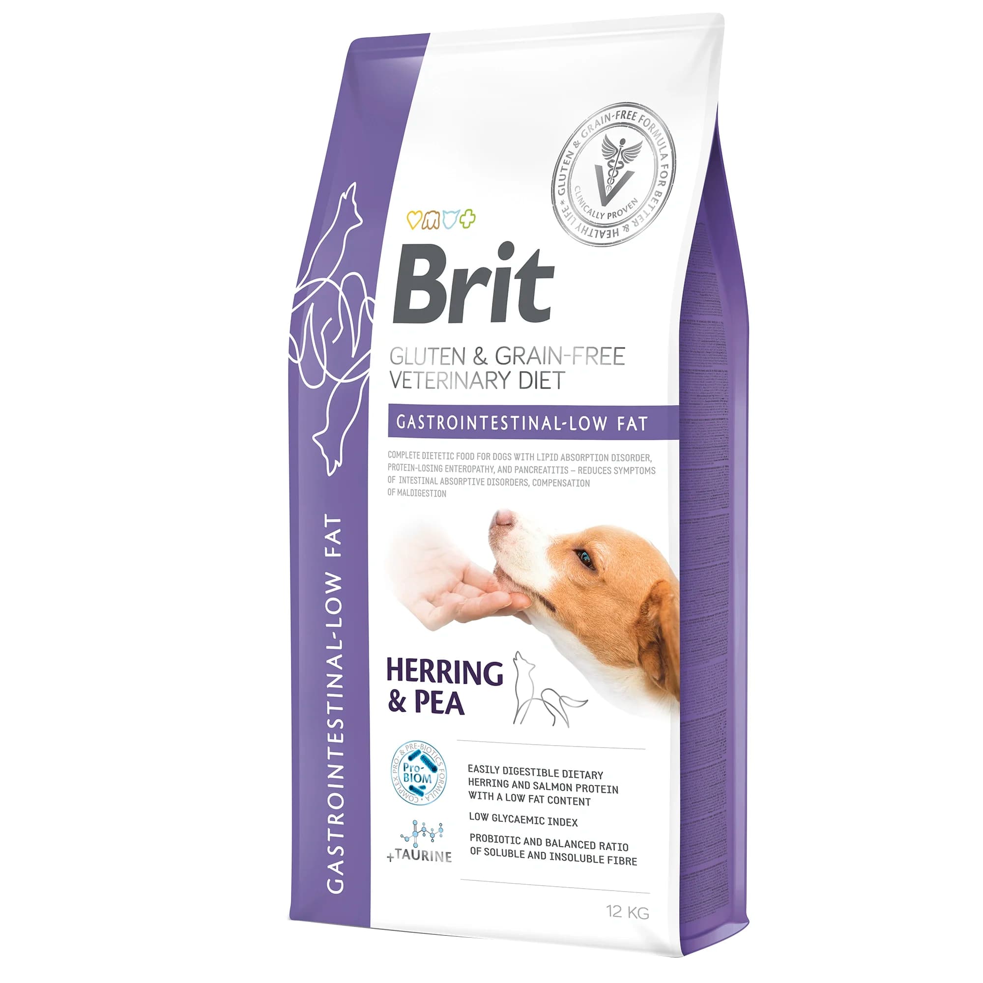 Brit Gluten & Grain-Free Veterinary Diet Dog Gastrointestinal Low fat 12 kg från Brit Veterinary Diet – köp hos Apotek Hjärtat