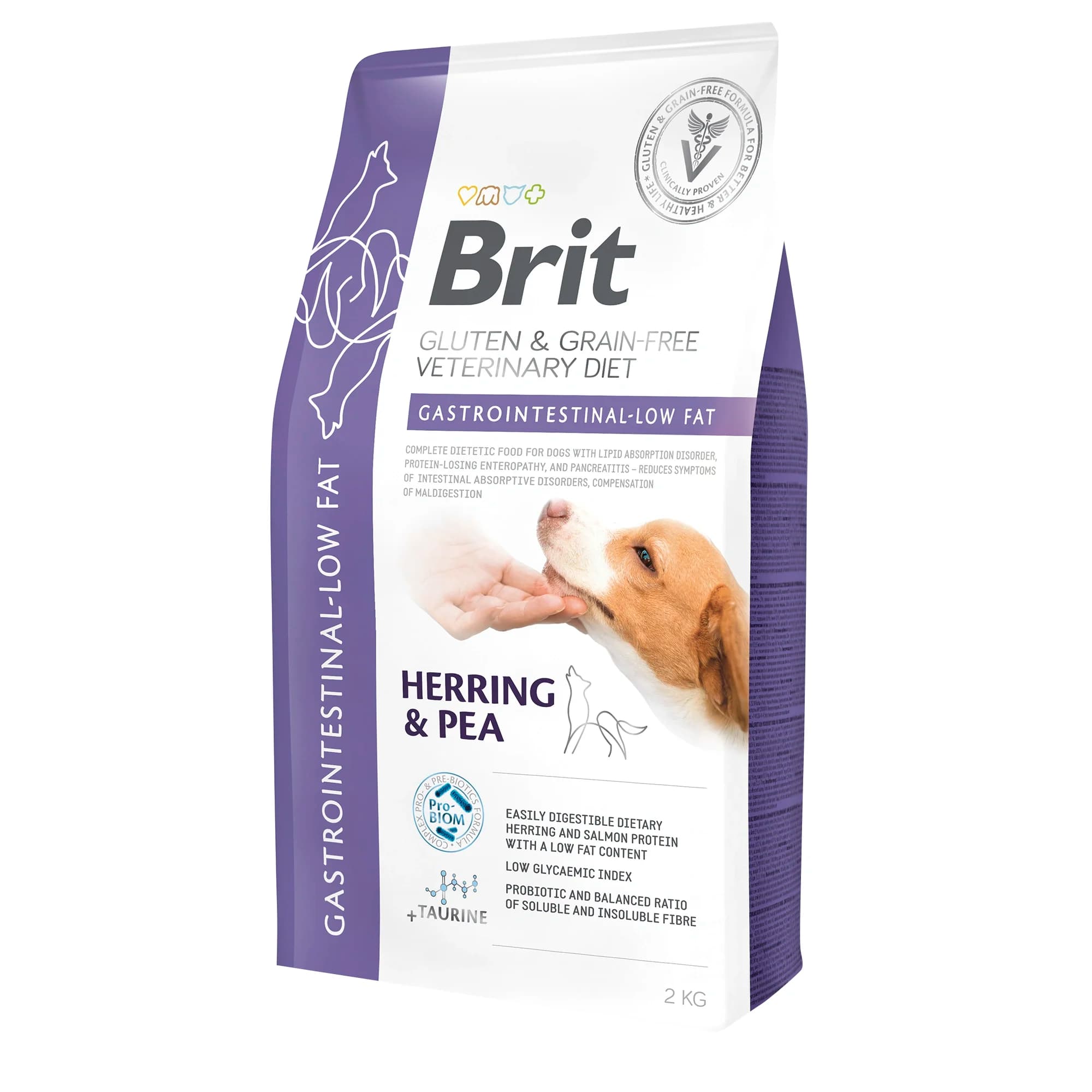 Brit Gluten & Grain-Free Veterinary Diet Dog Gastrointestinal Low fat 2 kg från Brit Veterinary Diet – köp hos Apotek Hjärtat