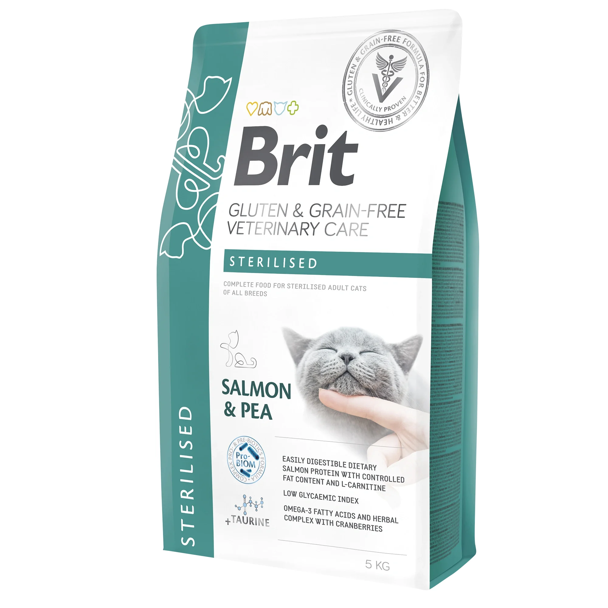 Brit Gluten & Grain-Free Veterinary Diet Care Cat Sterilised 5 kg från Brit Veterinary Diet – köp hos Apotek Hjärtat