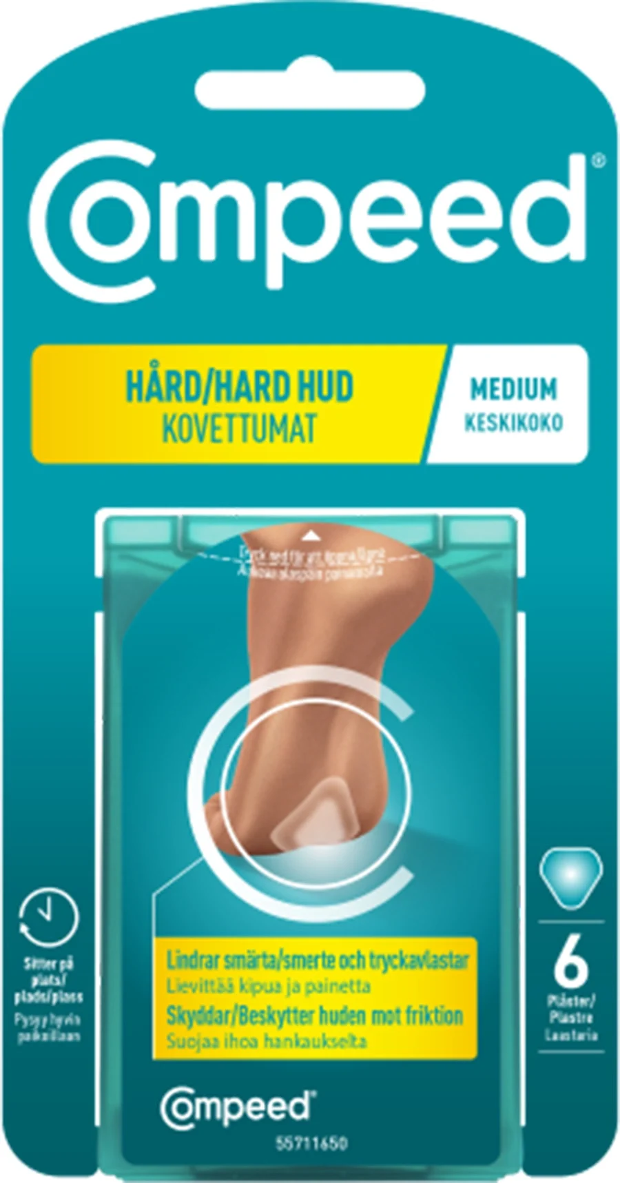 Compeed Hård Hud Plåster 6 St från Compeed – köp hos Apotek Hjärtat