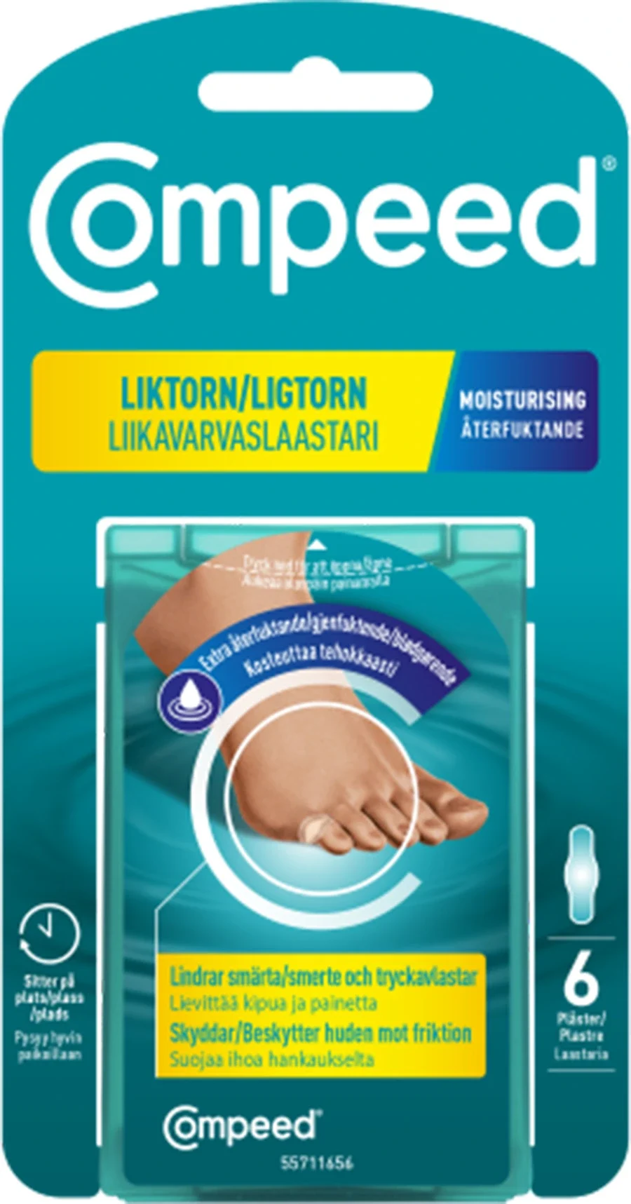 Compeed Liktornsplåster Moisturising 6 St från Compeed – köp hos Apotek Hjärtat
