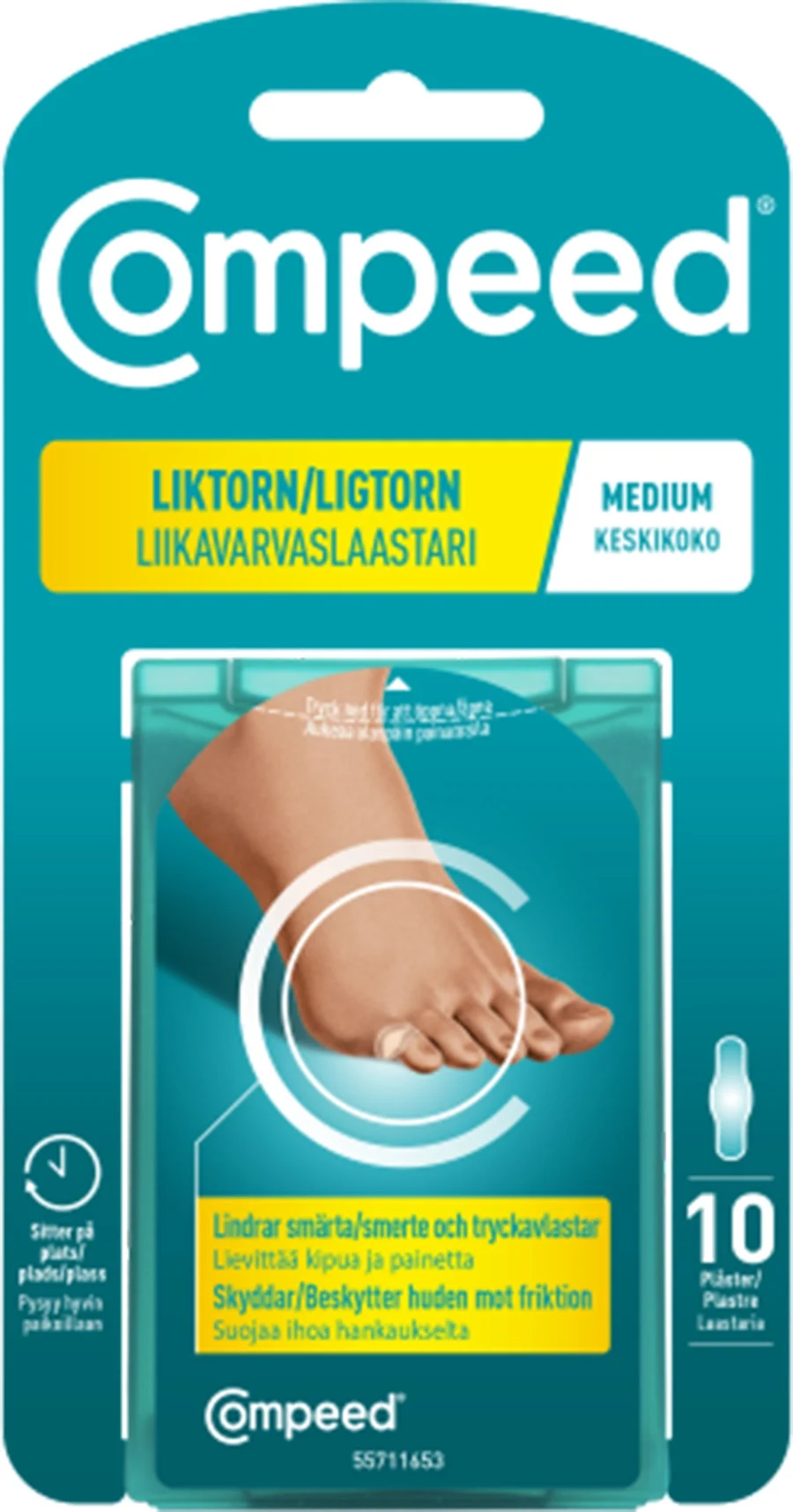 Compeed Liktornsplåster Medium 10 St från Compeed – köp hos Apotek Hjärtat