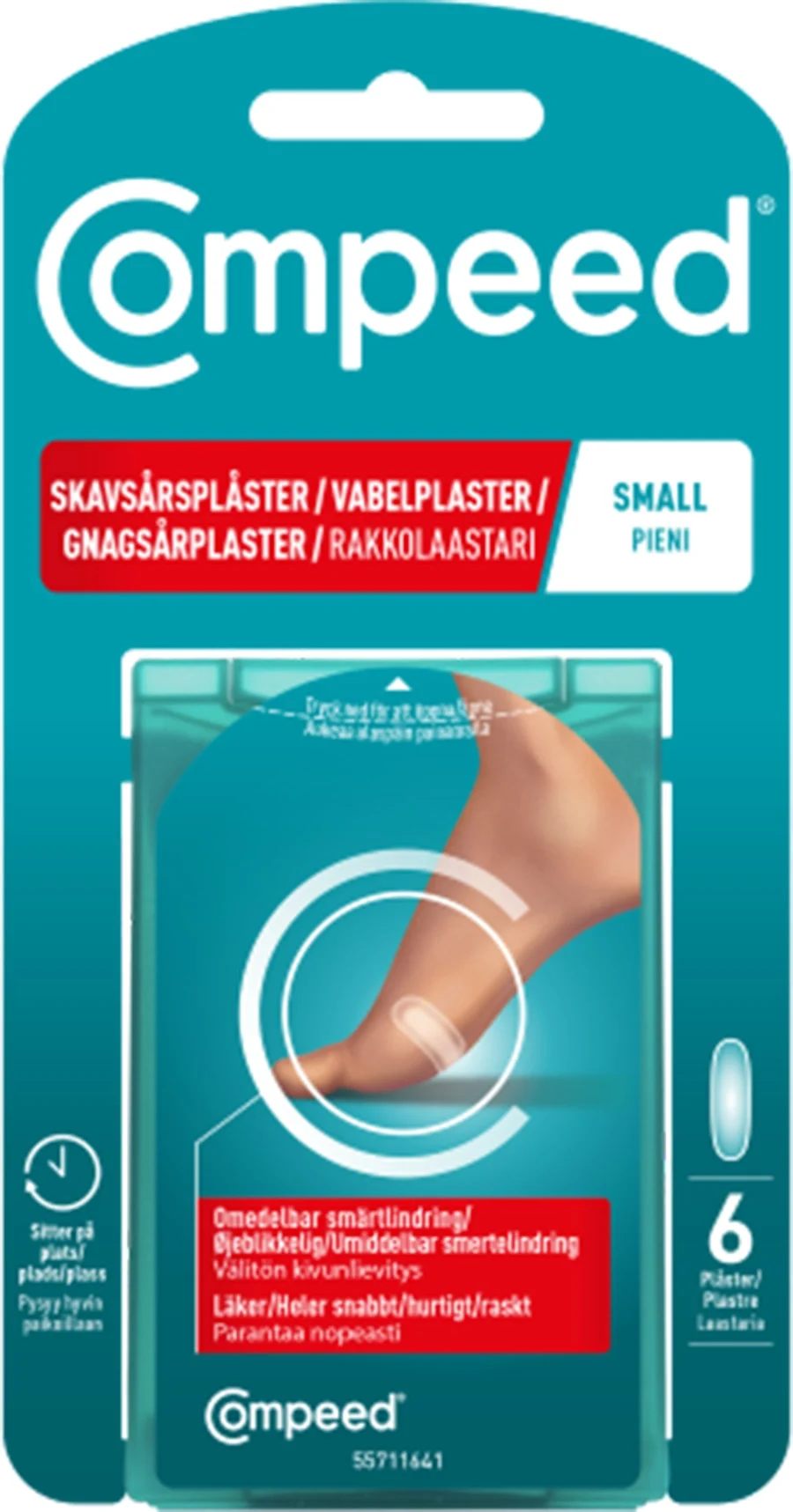 Compeed Skavsårsplåster Small 6 St från Compeed – köp hos Apotek Hjärtat