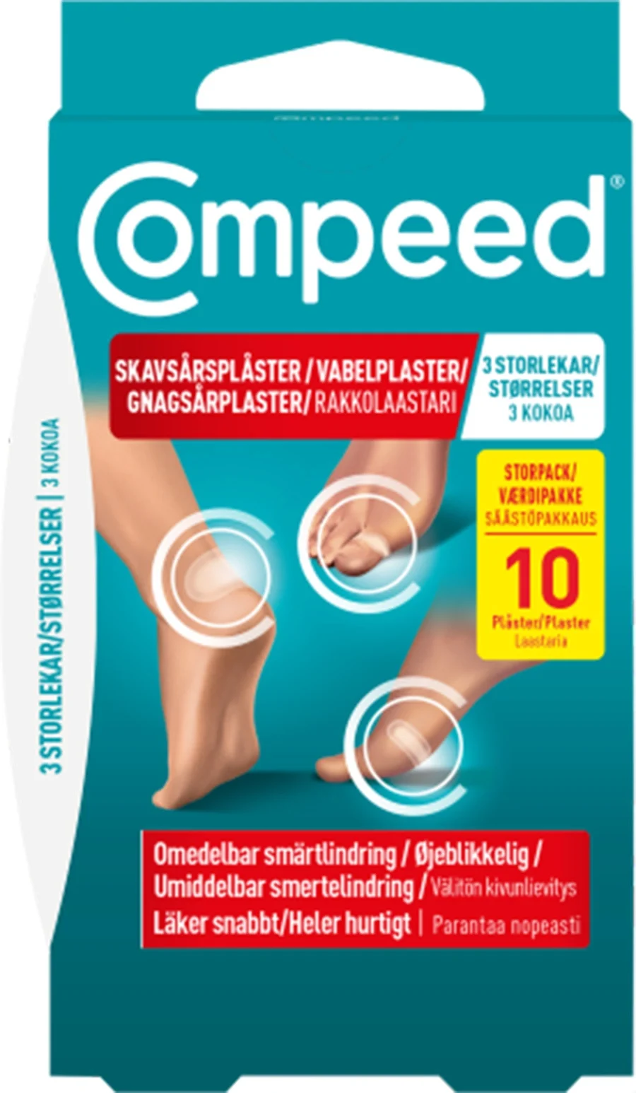 Compeed Skavsårsplåster Mix 10 St från Compeed – köp hos Apotek Hjärtat