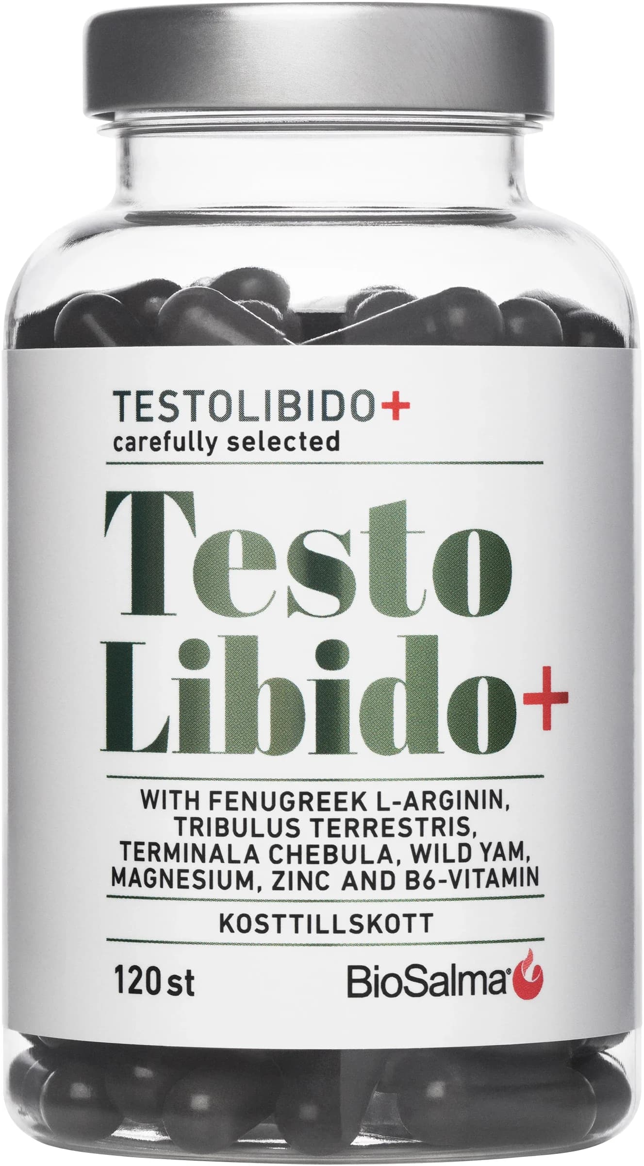 BioSalma TestoLibido+ 120 kapslar från BioSalma – köp hos Apotek Hjärtat
