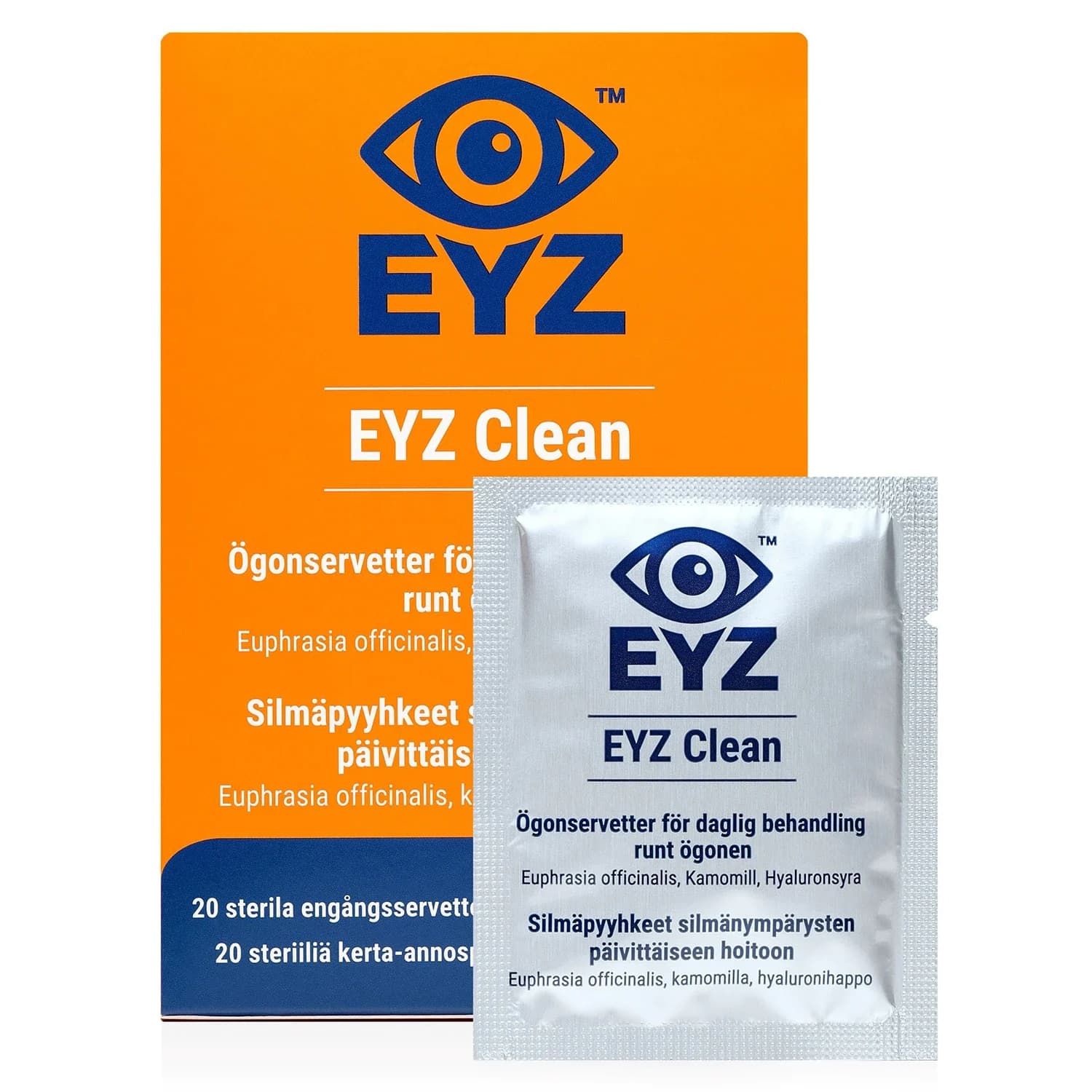 EYZ Clean Ögonservetter 20st från EYZ – köp hos Apotek Hjärtat