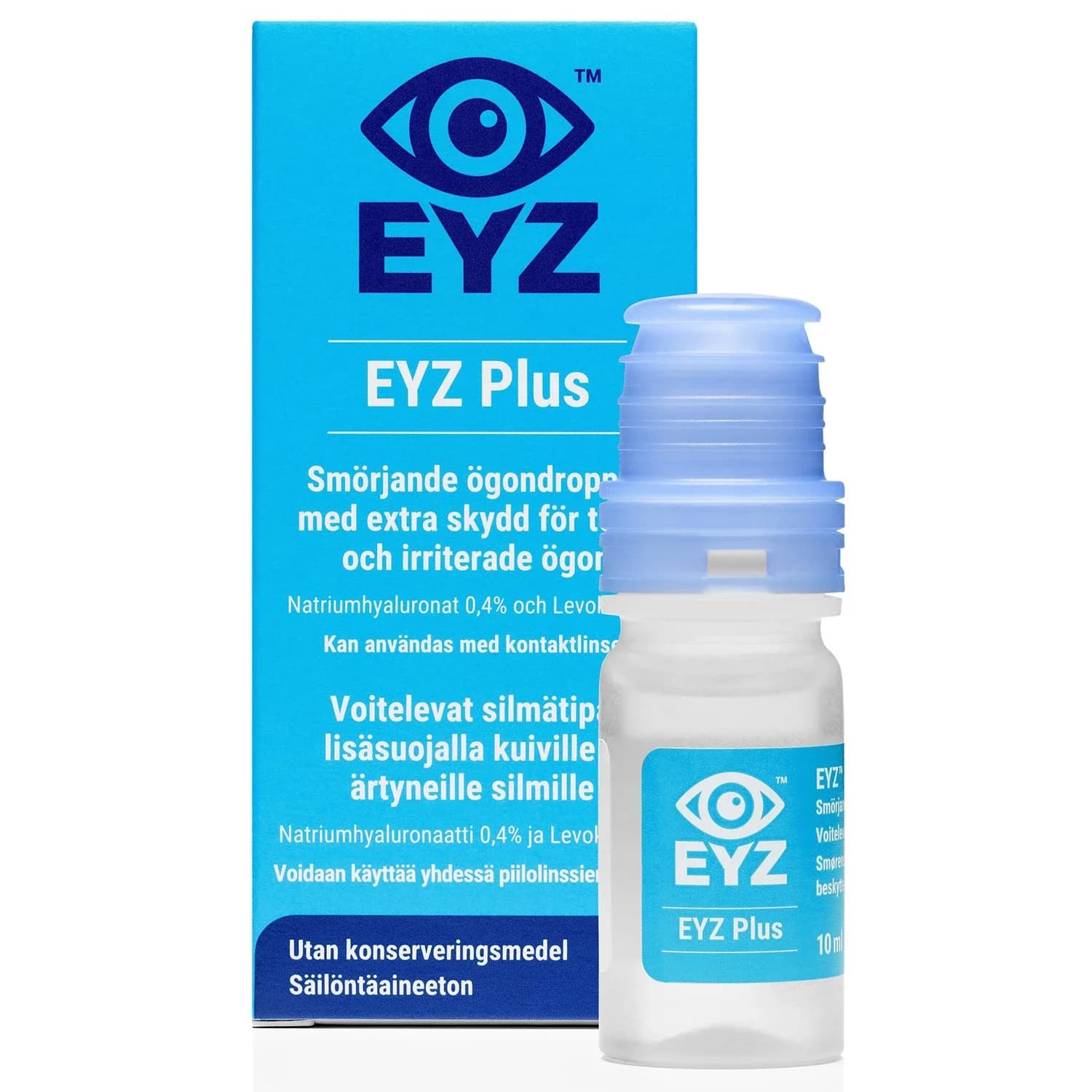 EYZ Plus Smörjande ögondroppar 10ml från EYZ – köp hos Apotek Hjärtat