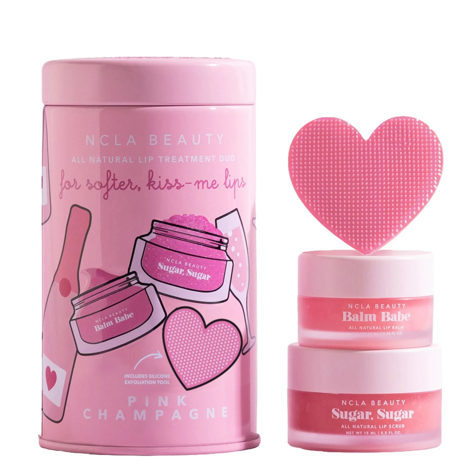 NCLA Beauty Lip Care Value Set Pink Champagne från NCLA – köp hos Apotek Hjärtat