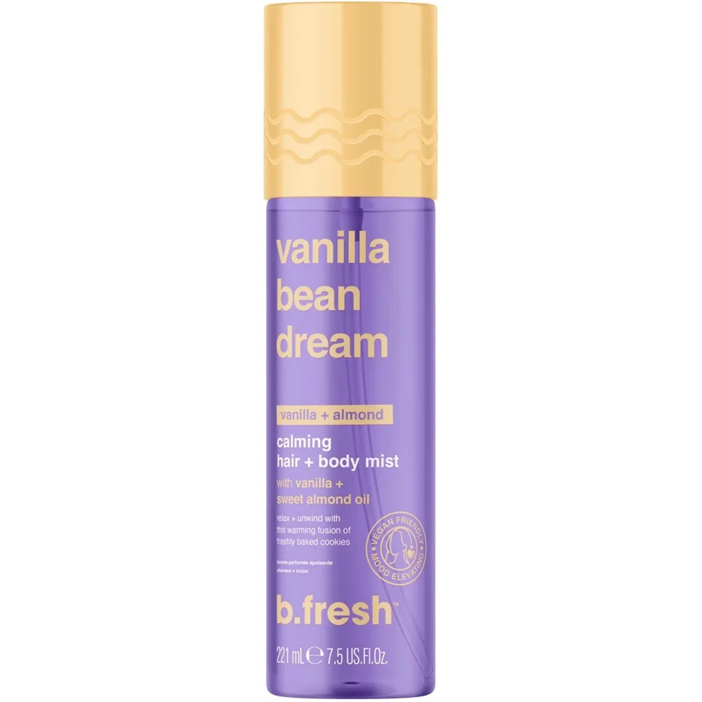 b.fresh Vanilla Bean Dream Calming Hair + Body Mist 221 ml från b.fresh – köp hos Apotek Hjärtat
