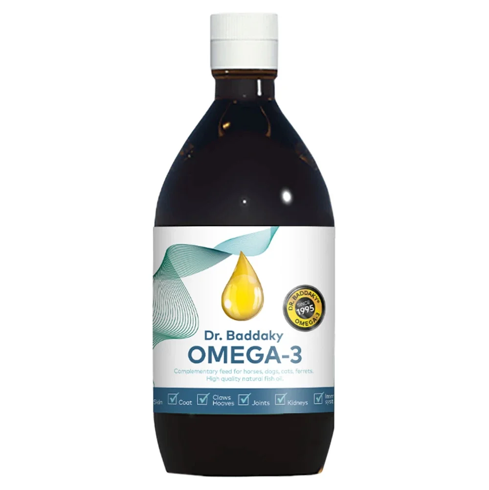 Dr. Baddaky Omega-3 Fiskolja 500 ml från Dr. Baddaky – köp hos Apotek Hjärtat
