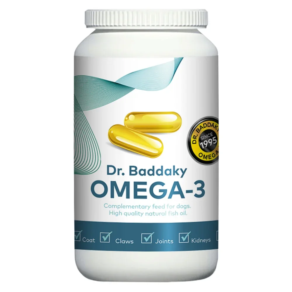 Dr. Baddaky Omega-3 Fiskolja 100 kapslar från Dr. Baddaky – köp hos Apotek Hjärtat