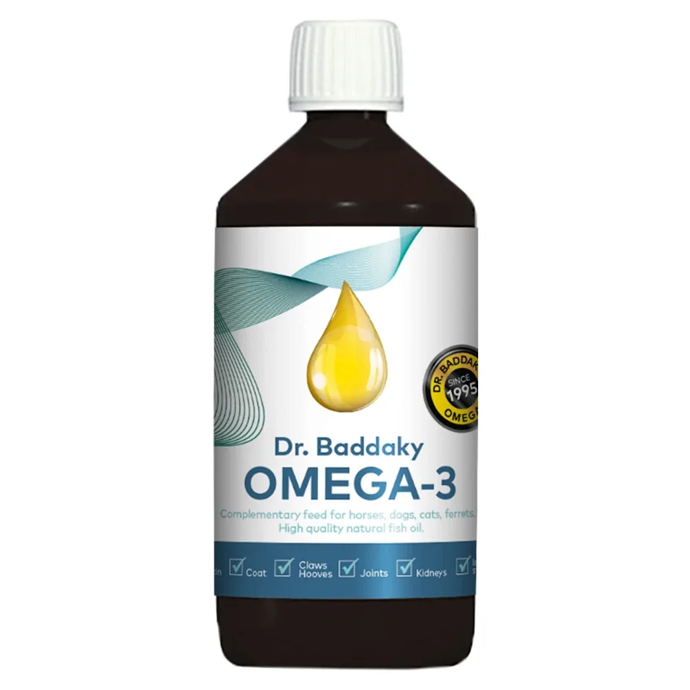 Dr. Baddaky Omega-3 Fiskolja 1000 ml från Dr. Baddaky – köp hos Apotek Hjärtat