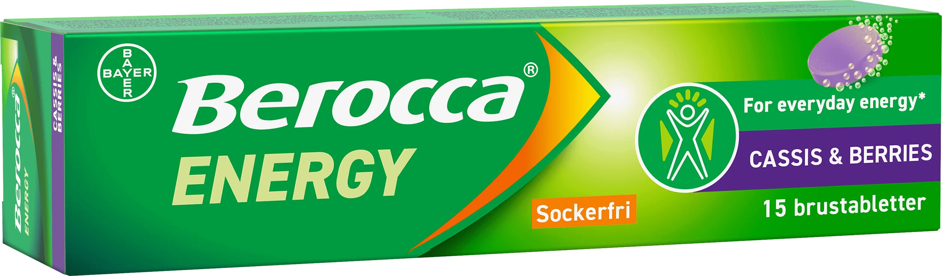 Berocca Energy Cassis & Berries 15 st från Berocca – köp hos Apotek Hjärtat