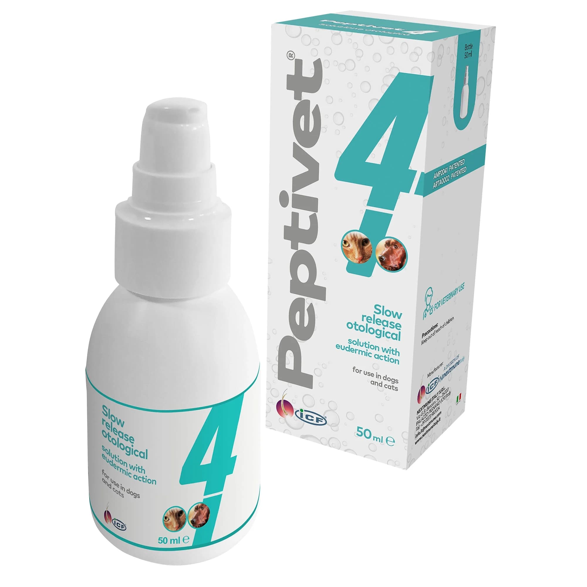 ICF Peptivet® 4 Otologisk lösning 50 ml från Icf – köp hos Apotek Hjärtat