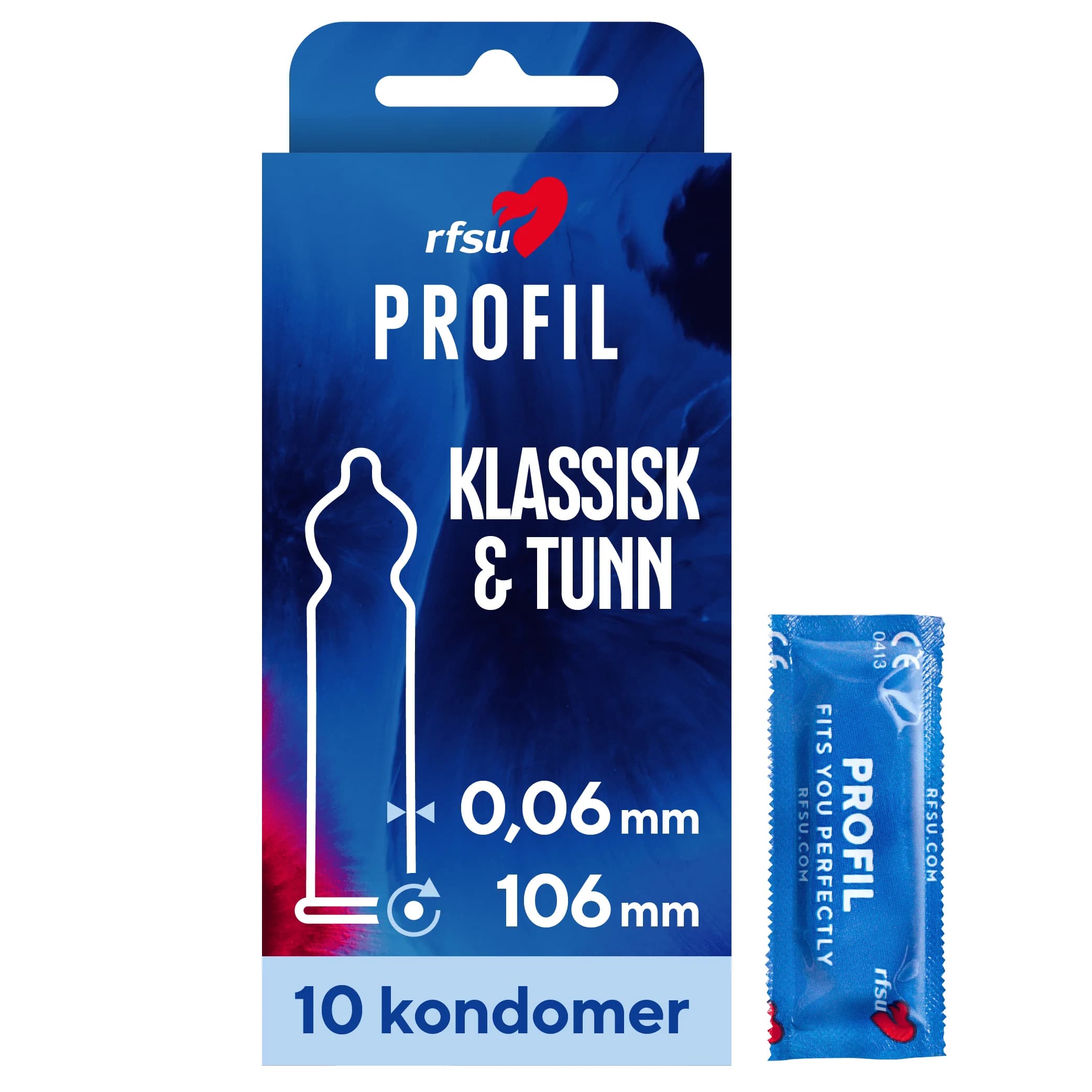 RFSU Profil Kondom 10st från RFSU – köp hos Apotek Hjärtat