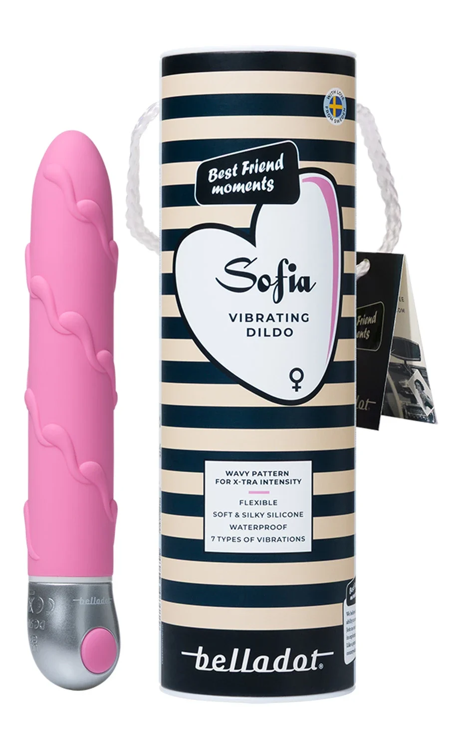 Belladot Sofia Vibrator Rosa från Belladot – köp hos Apotek Hjärtat