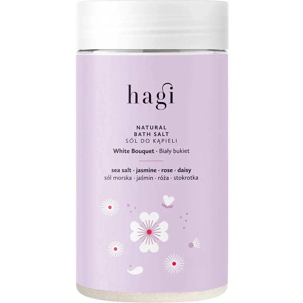 Hagi White Bouquet Natural Bath Salt 480 g från Hagi – köp hos Apotek Hjärtat