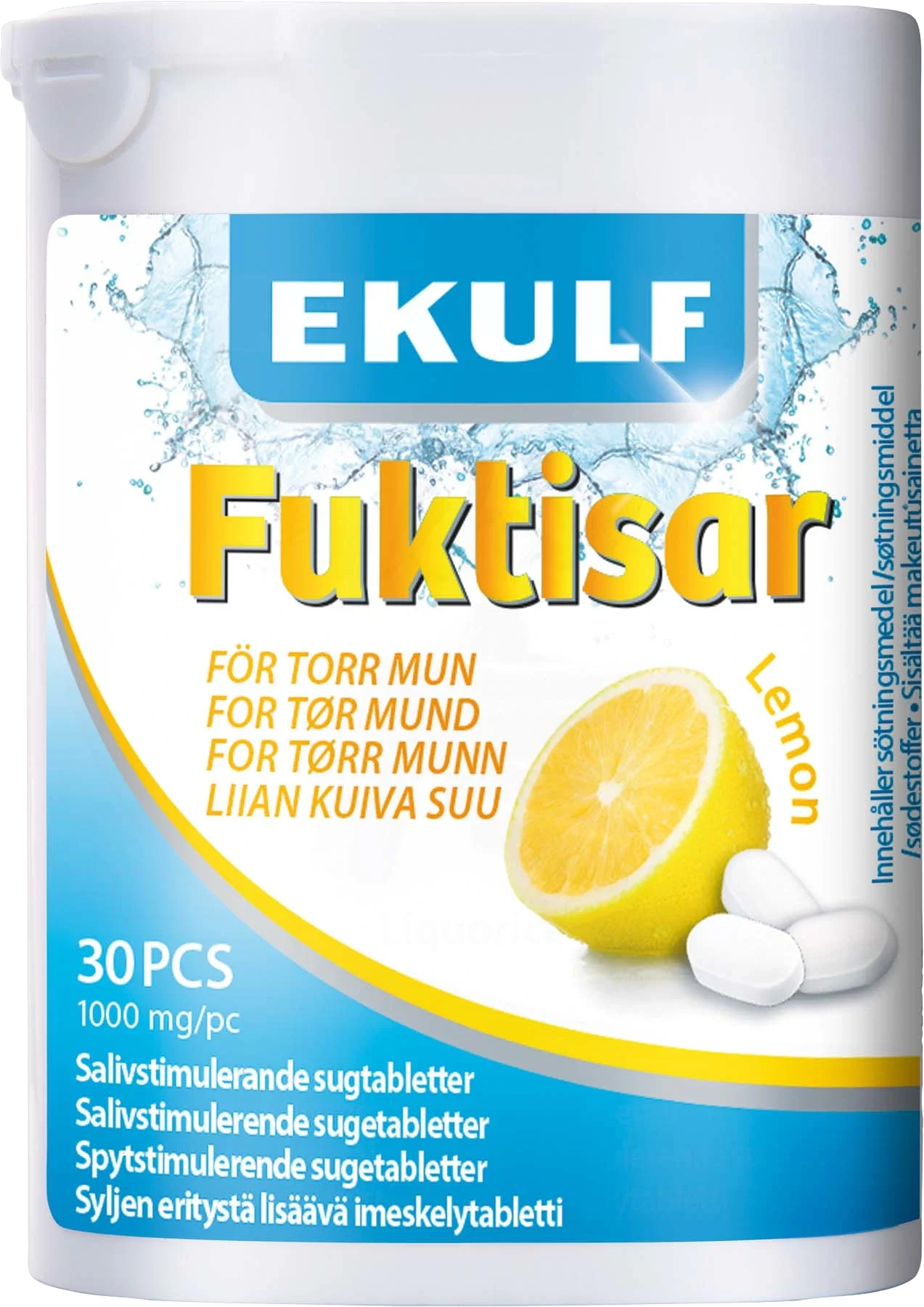 Ekulf Fuktisar 30 st Lemon från Ekulf – köp hos Apotek Hjärtat