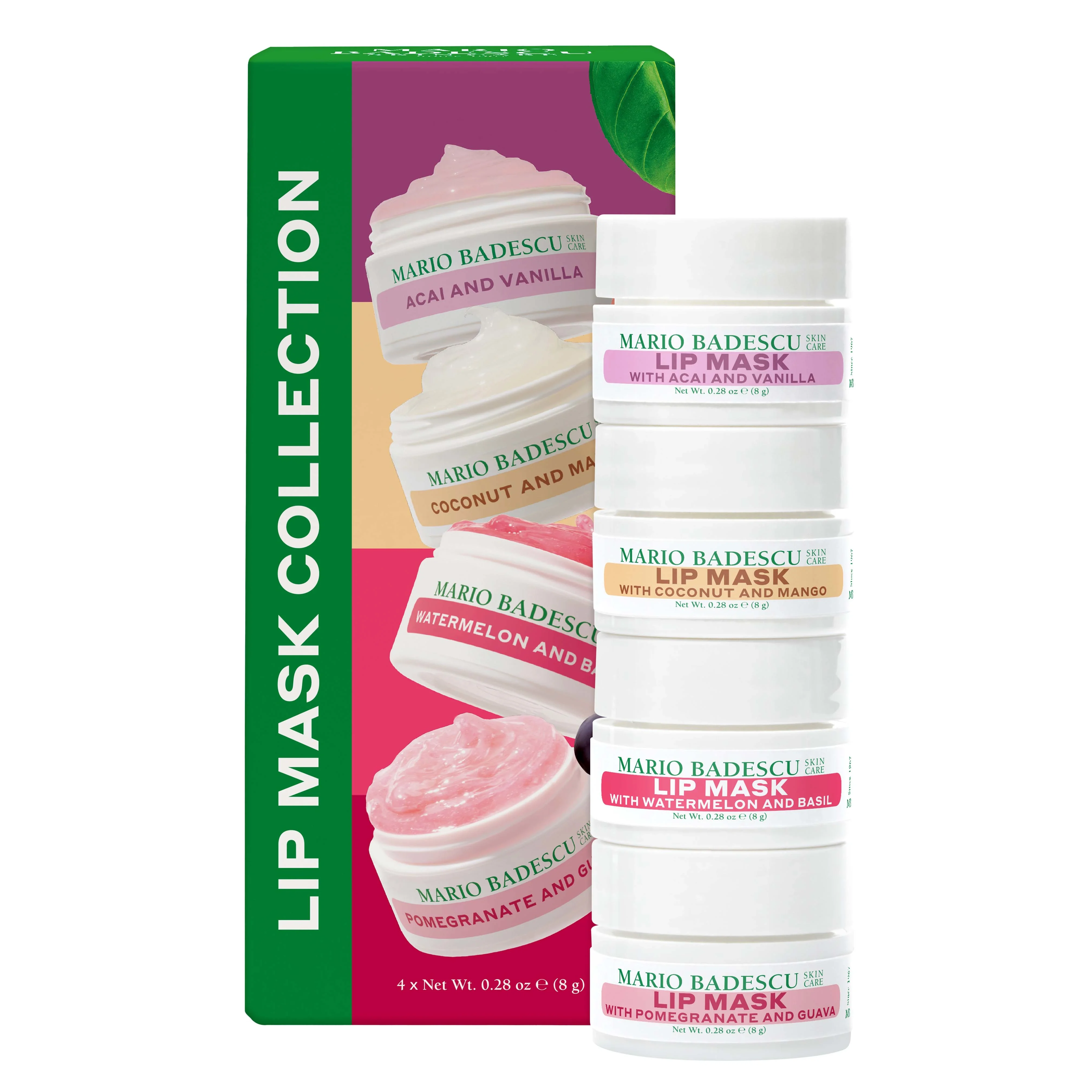 Mario Badescu Lip Mask Collection 4 st x 8 ml från Mario Badescu – köp hos Apotek Hjärtat