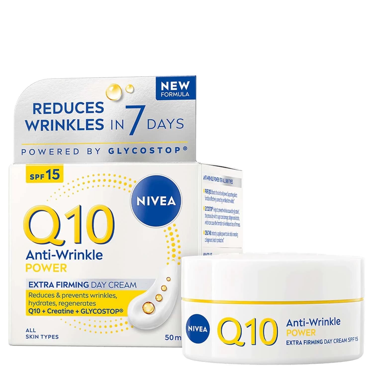 Nivea Q10 Power Firming Day Cream SPF 15, 50 ml från Nivea - köp hos Apotek Hjärtat