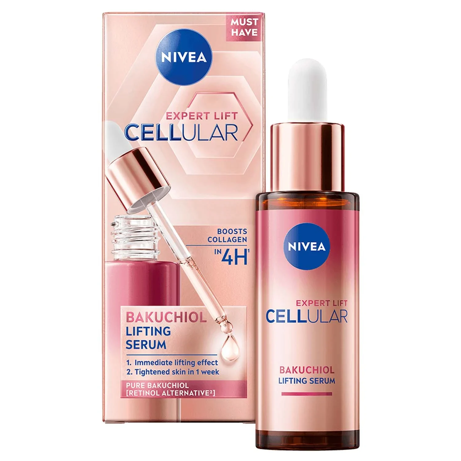 Nivea Cellular Expert Lift Bakuchiol Lifting Serum 30 ml från Nivea – köp hos Apotek Hjärtat