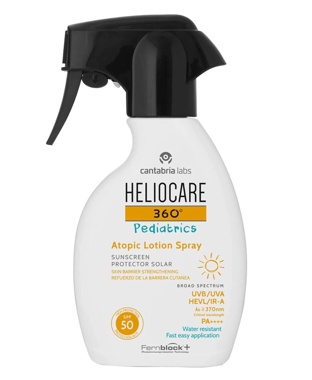 Heliocare Pediatrics Atopic Lotion Spray SPF 50, 250 ml från Heliocare – köp hos Apotek Hjärtat