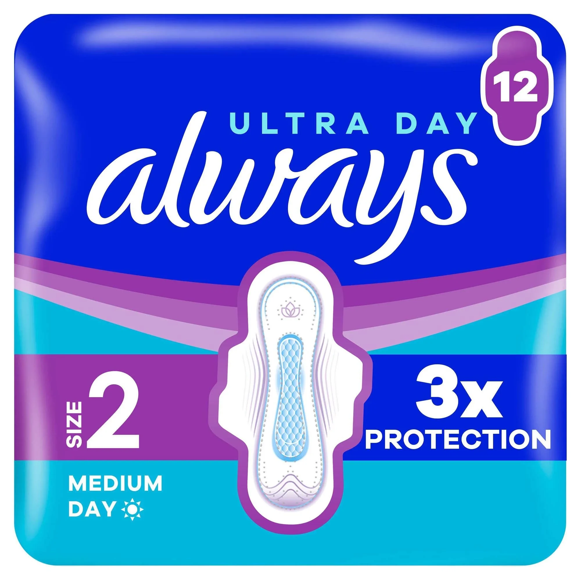 Always Ultra Day Bindor Long Stl 2 Med Vingar 12 St från Always – köp hos Apotek Hjärtat