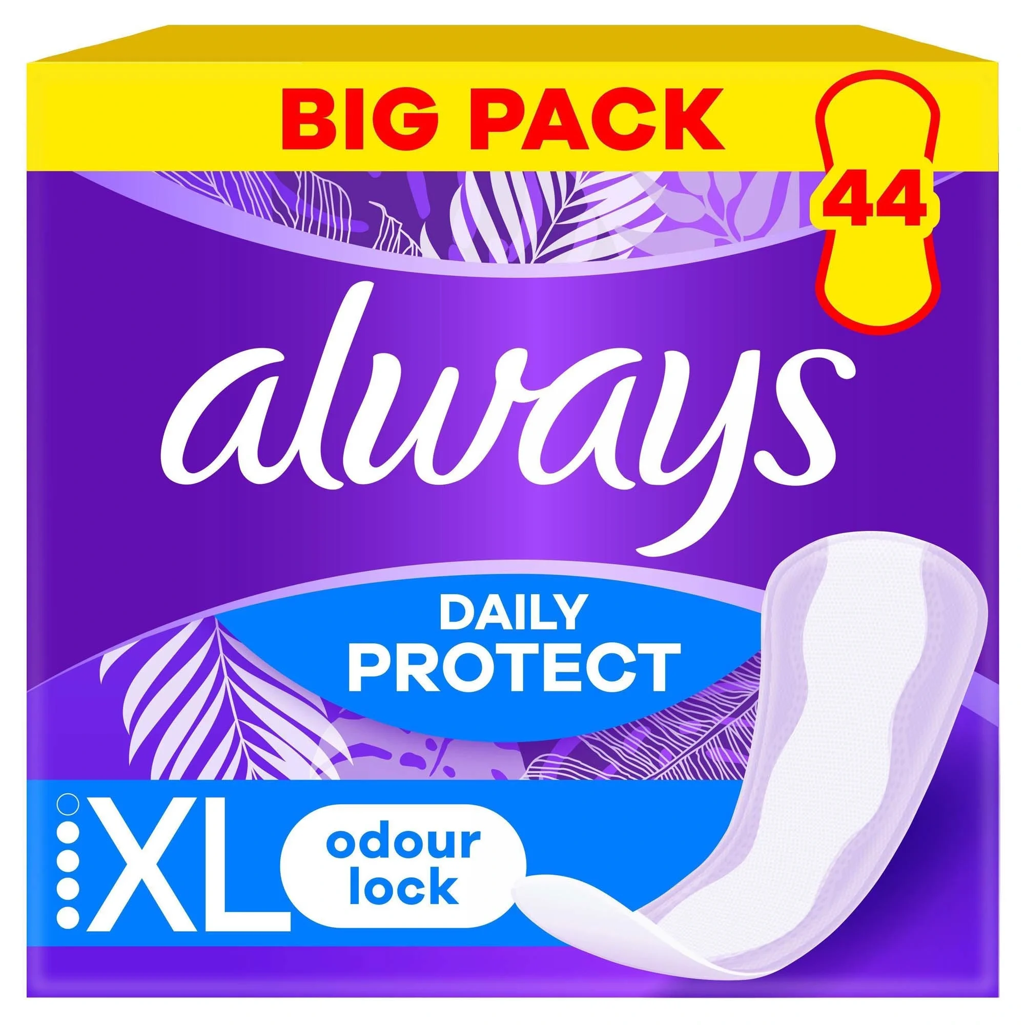 Always Dailies Long Plus Extra Protect Trosskydd Med Mild Doft 44 st från Always – köp hos Apotek Hjärtat