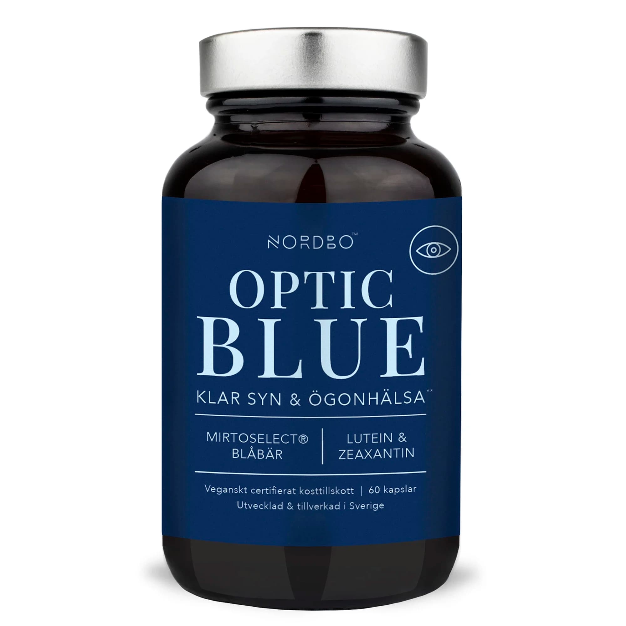 Nordbo Optic Blue 60 kapslar från Nordbo - köp hos Apotek Hjärtat