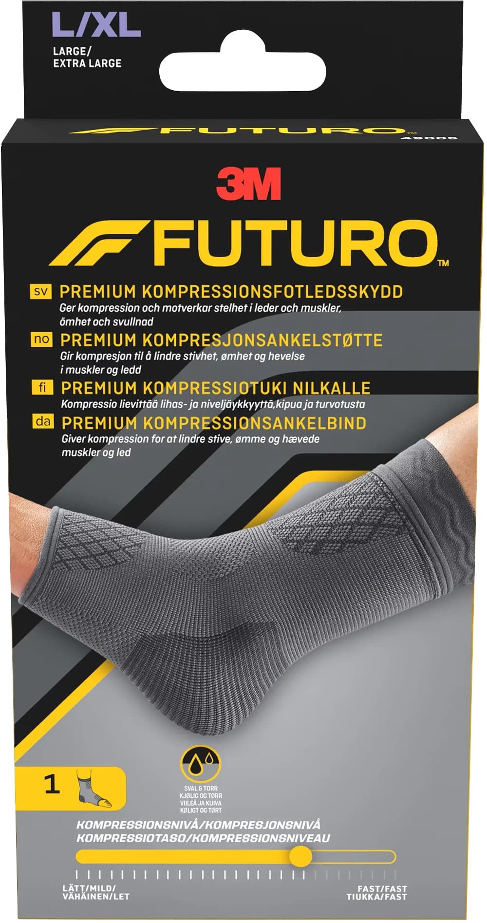 Futuro Premium Kompressionsfotledsskydd L/XL från Futuro – köp hos Apotek Hjärtat