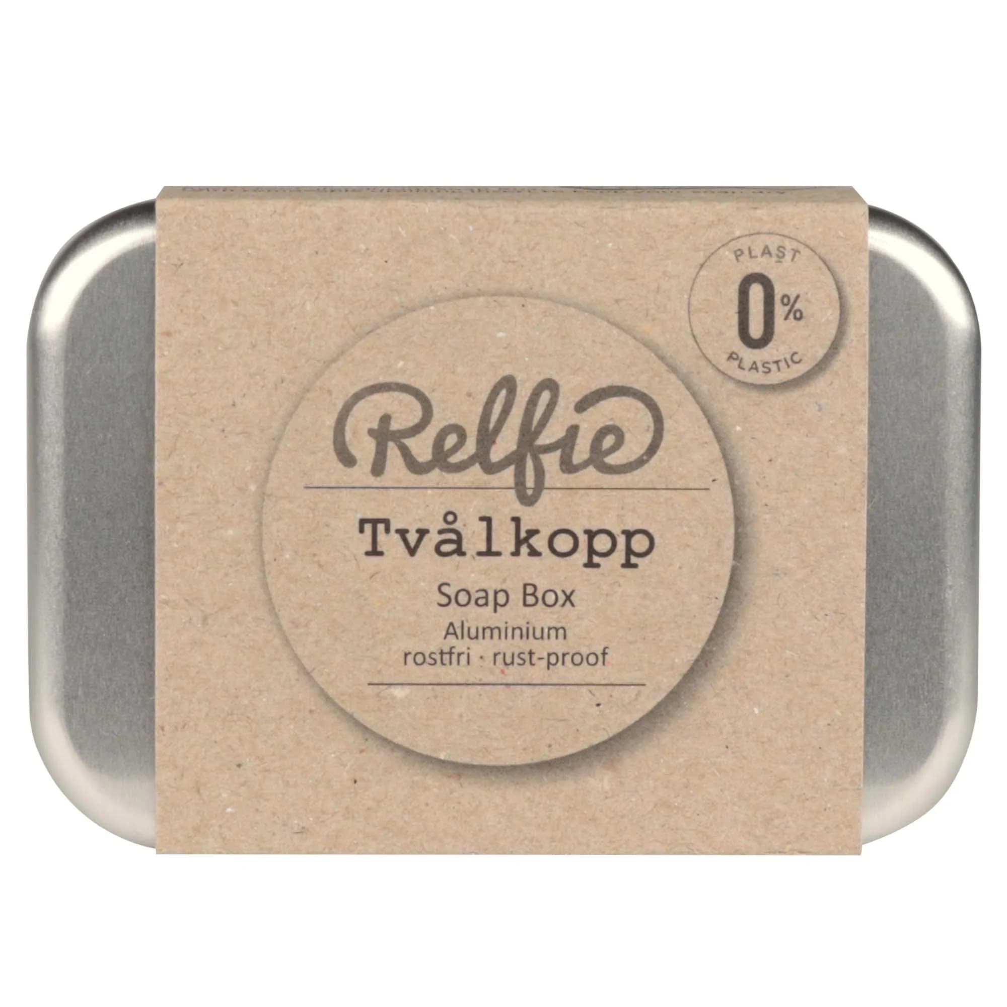 Relfie Tvålkopp Rostfritt Aluminium från Relfie – köp hos Apotek Hjärtat