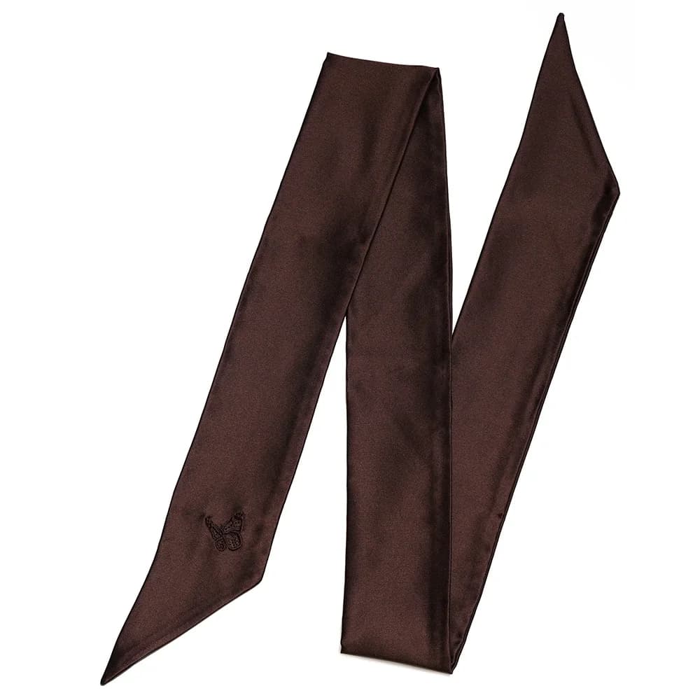 Amelie Soie Silk Scarf Brown från Amelie Soie – köp hos Apotek Hjärtat