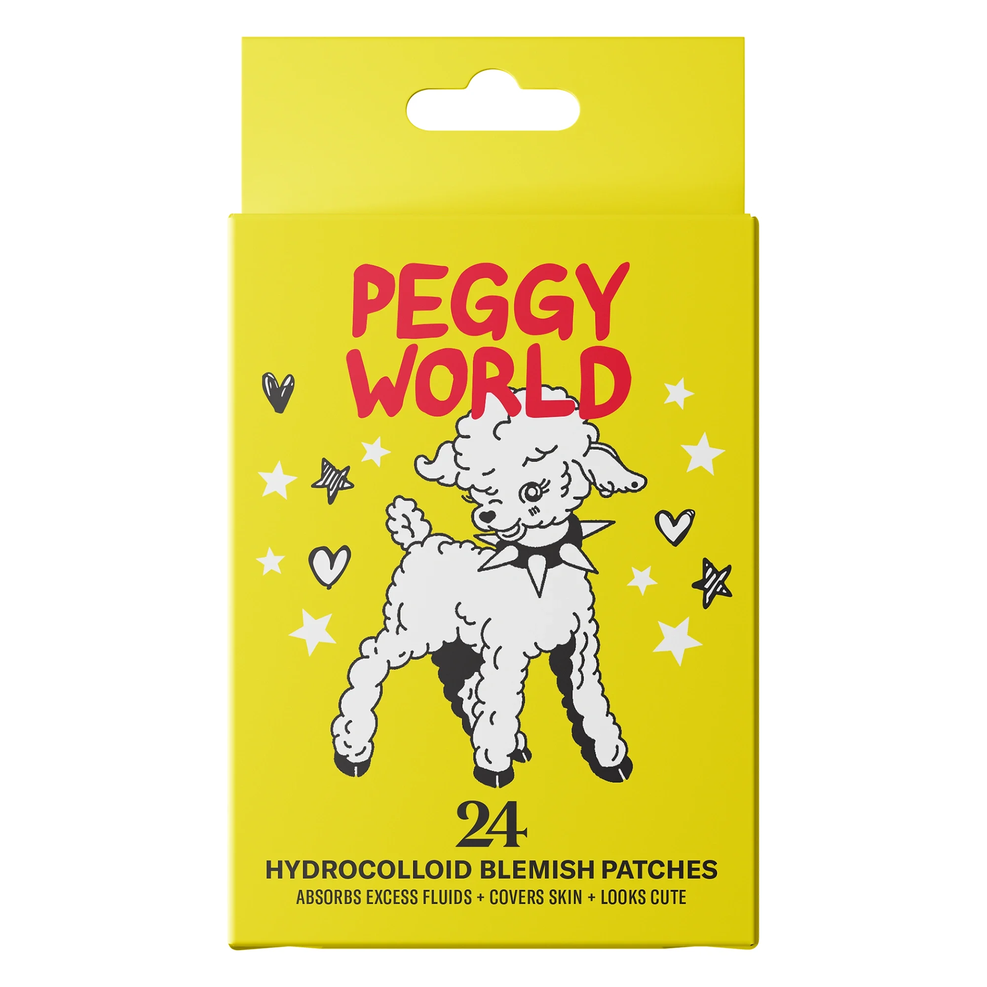 Peggy World Blemish Patches Hearts and Stars Yellow 24 st från Peggy World – köp hos Apotek Hjärtat
