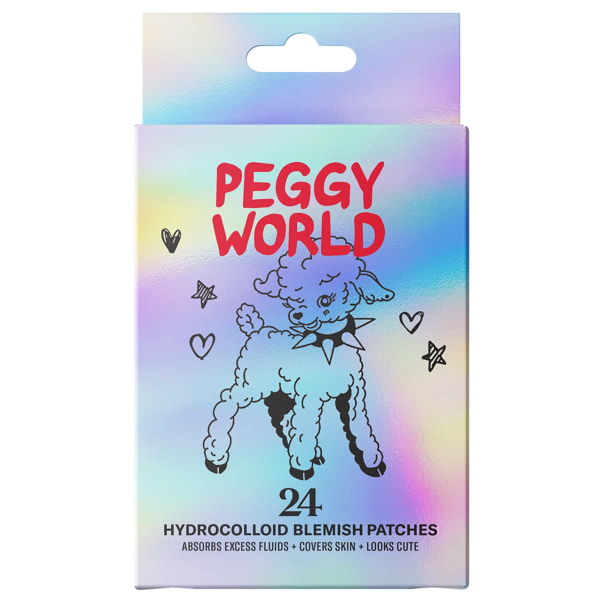 Peggy World Blemish Patches Hearts and Stars Holographic 24 st från Peggy World – köp hos Apotek Hjärtat