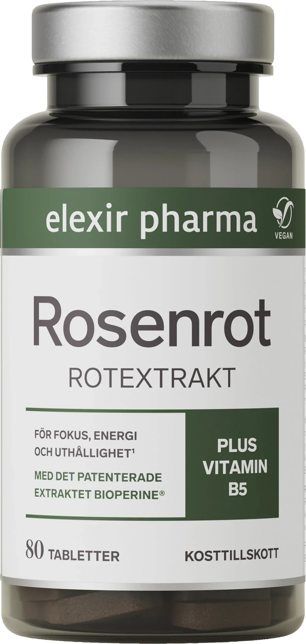 Elexir Pharma Rosenrot 80 tabletter från Elexir Pharma – köp hos Apotek Hjärtat
