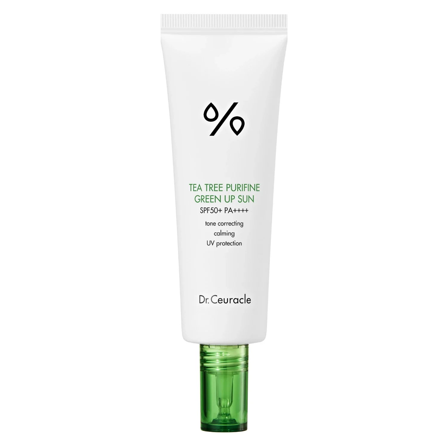 Dr. Ceuracle Tea Tree Purifine Green Up Sun SPF 50, 50 ml från Dr. Ceuracle – köp hos Apotek Hjärtat