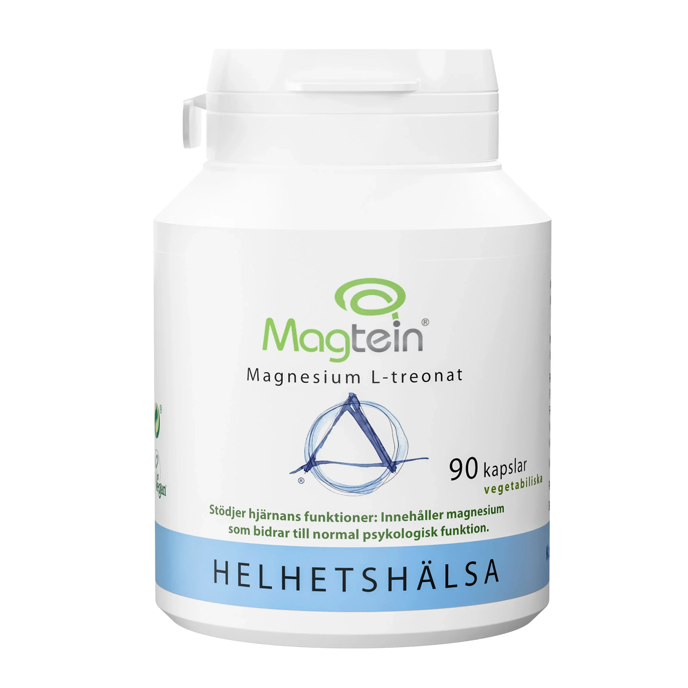 Helhetshälsa Magtein® Magnesium L-treonat 90 st från Helhetshälsa – köp hos Apotek Hjärtat