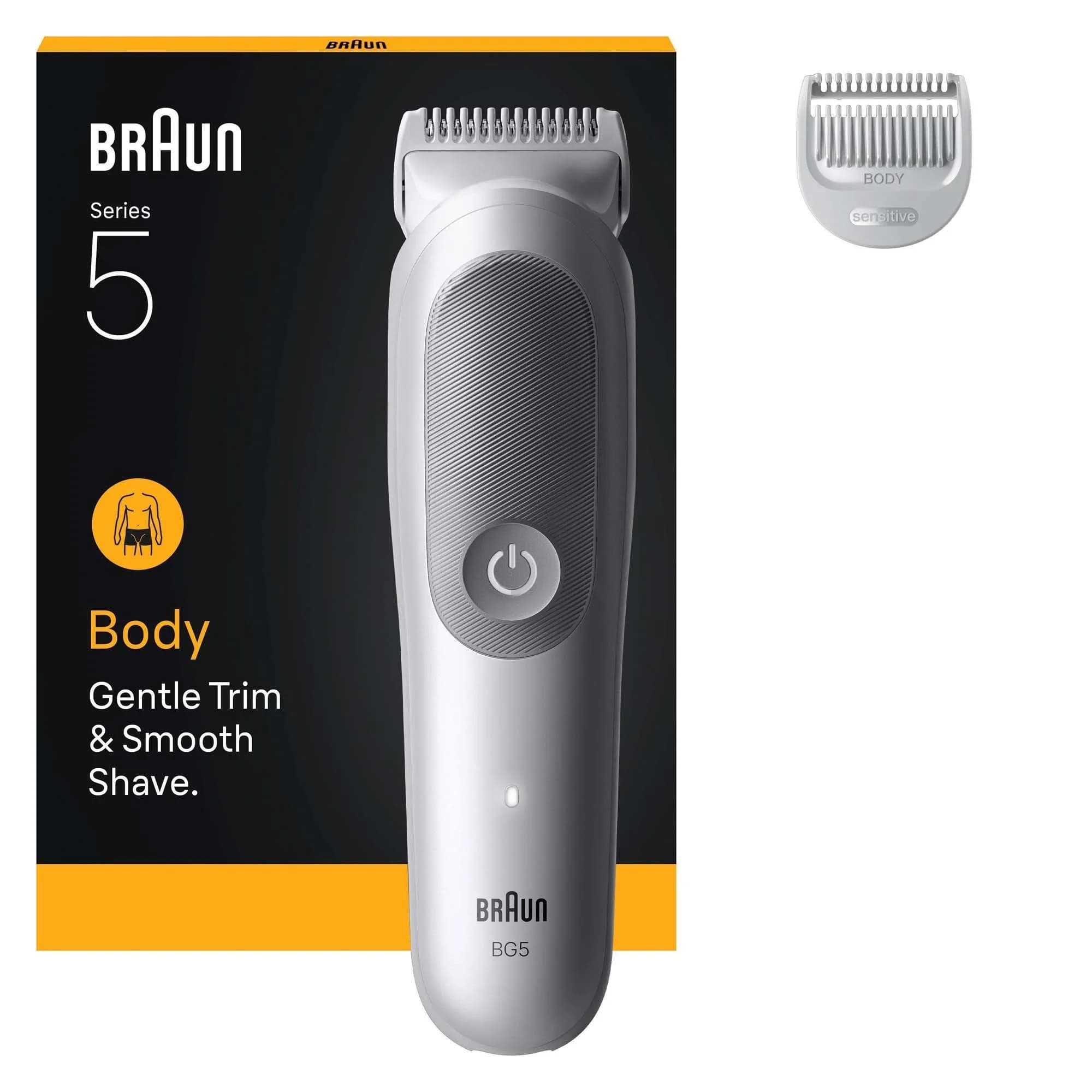 Braun Body Groomer Series 5 Kroppstrimmer BG5500 Grå från Braun – köp hos Apotek Hjärtat