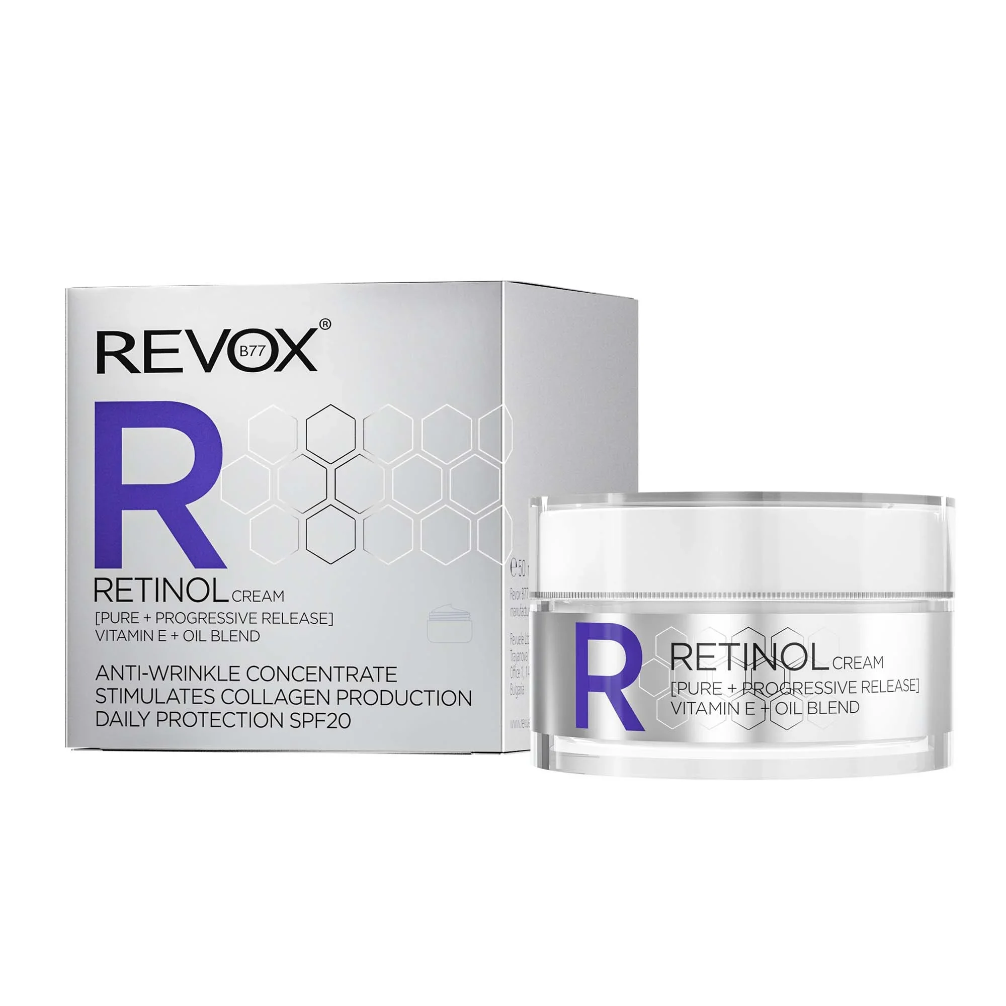 Revox B77 Retinol Daily Protection SPF20, 50 ml från Revox Plex – köp hos Apotek Hjärtat