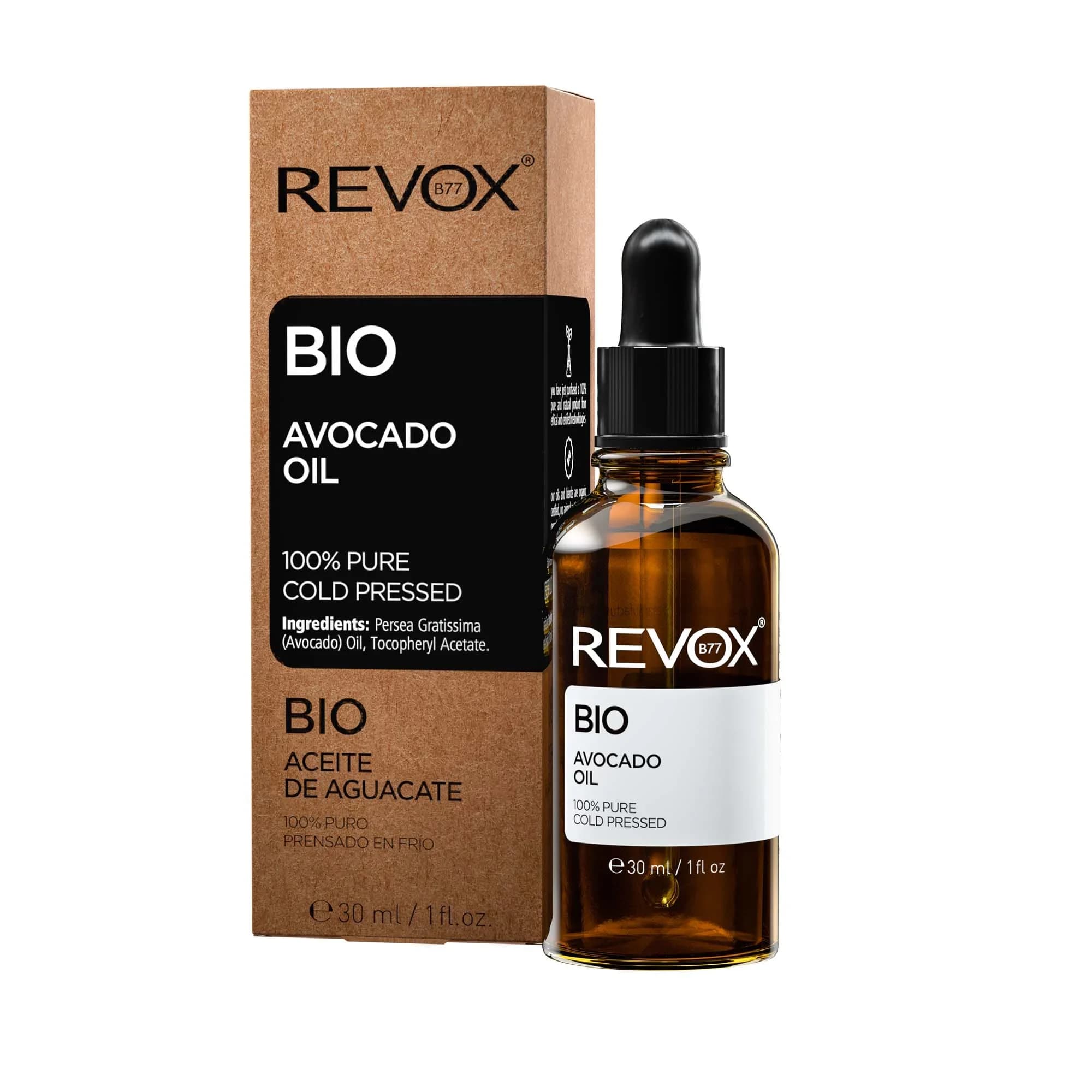 Revox B77 Bio Avocado Oil 100% Pure 30 ml från Revox Plex – köp hos Apotek Hjärtat