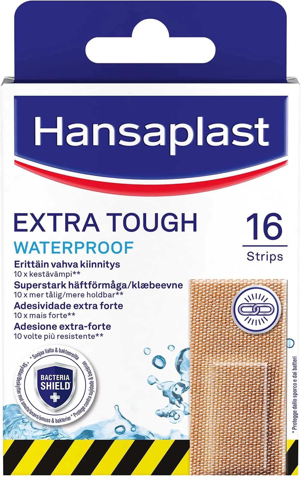 Hansaplast Extra Tough 16 strips från Hansaplast – köp hos Apotek Hjärtat