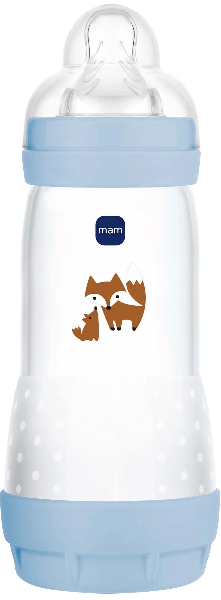 MAM Easy Start Anti-Colic Nappflaska 320 ml Blue från MAM – köp hos Apotek Hjärtat
