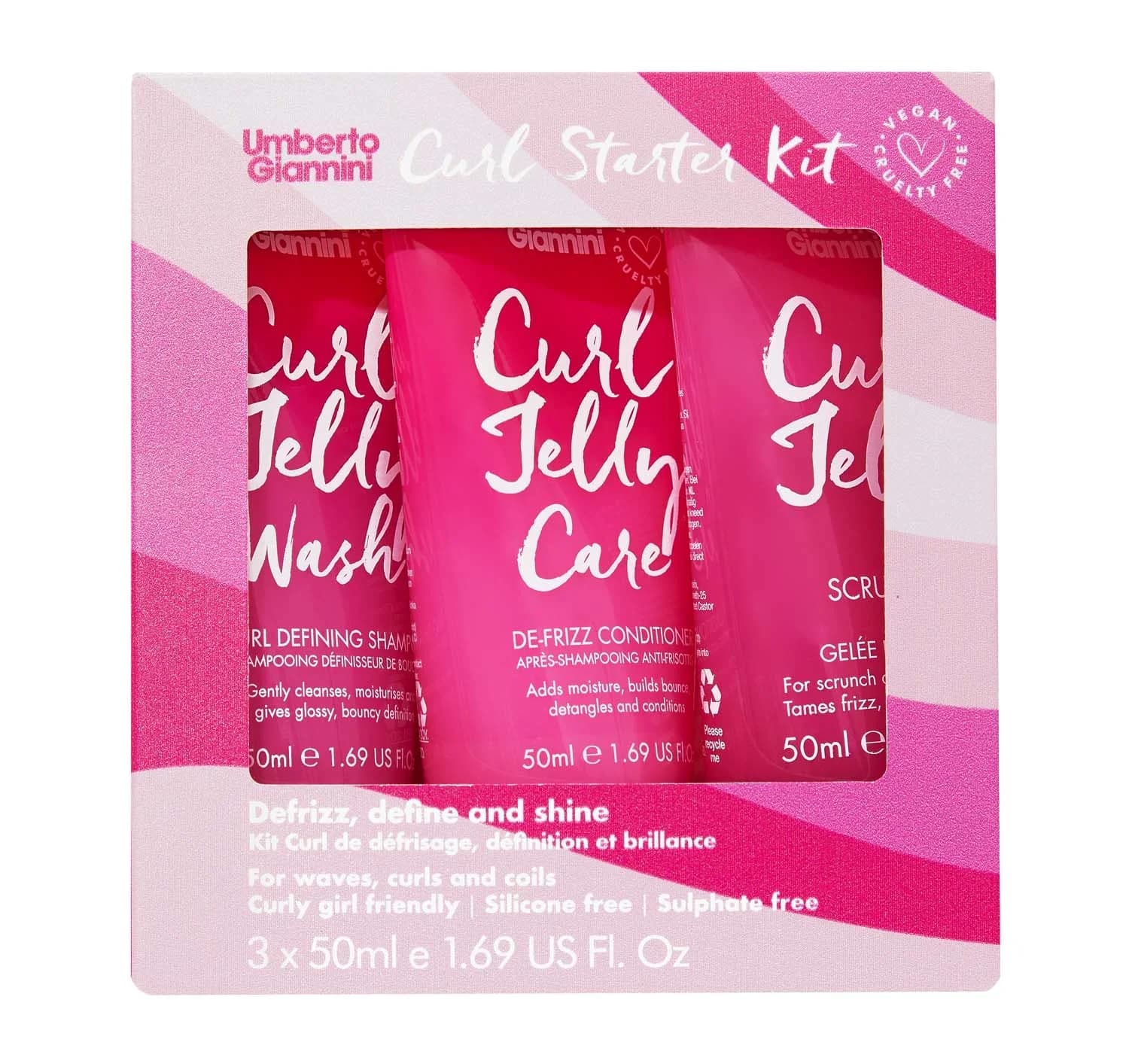 Umberto Giannini Curl Jelly Starter Kit från Umberto Giannini – köp hos Apotek Hjärtat