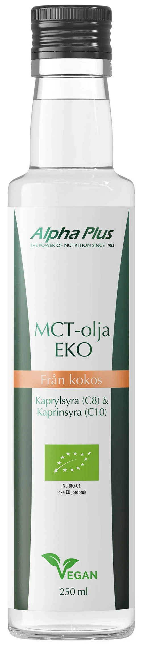 Alpha Plus MCT-olja EKO 250 ml från Alpha Plus – köp hos Apotek Hjärtat