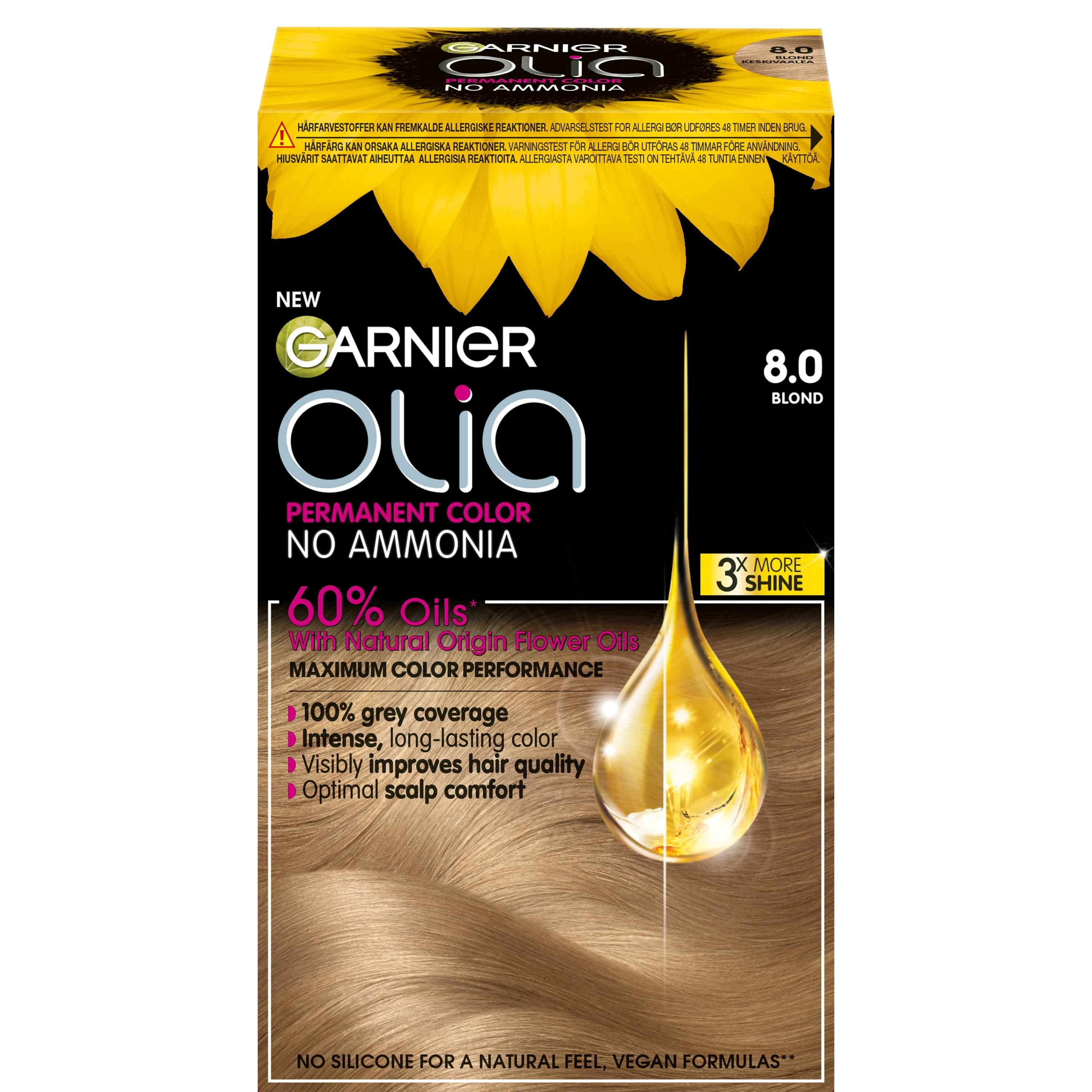 Garnier Olia Permant Hårfärg 1 pack från Garnier – köp hos Apotek Hjärtat