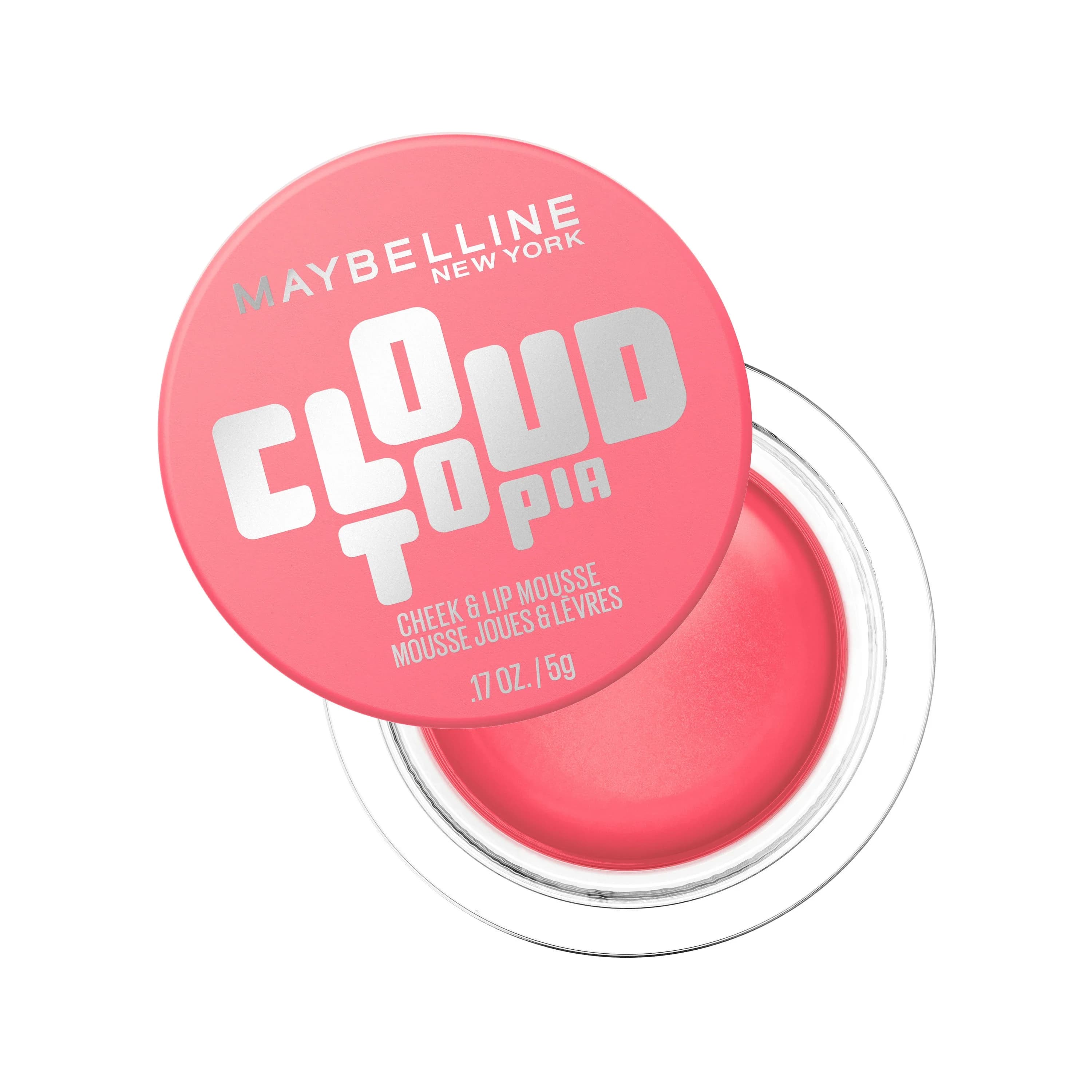 Maybelline New York Cloudtopia Cheek & Lip Mousse 5 g 7 Moonlit Rose från Maybelline New York – köp hos Apotek Hjärtat