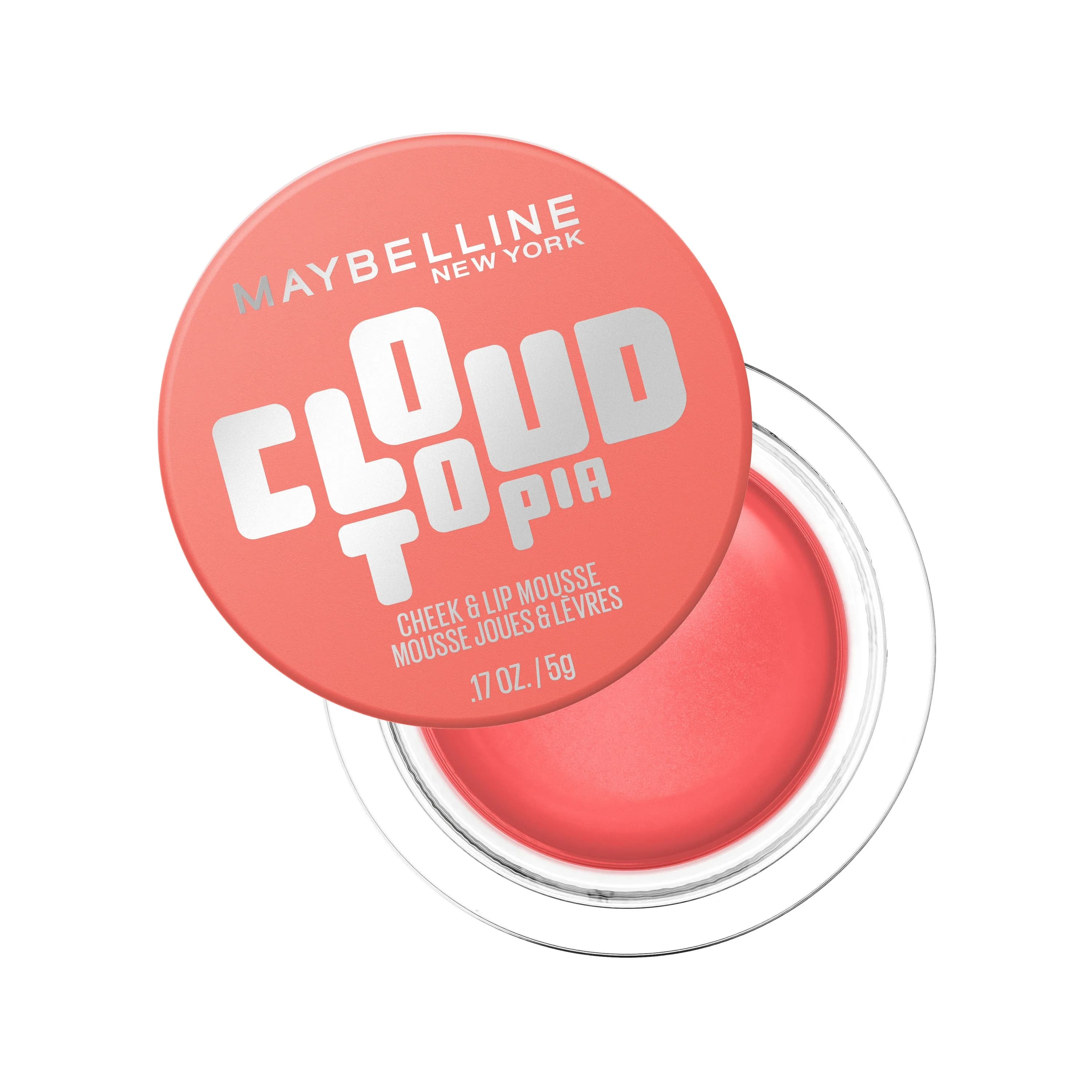 Maybelline New York Cloudtopia Cheek & Lip Mousse 5 g 5 Coral Illusion från Maybelline New York – köp hos Apotek Hjärtat