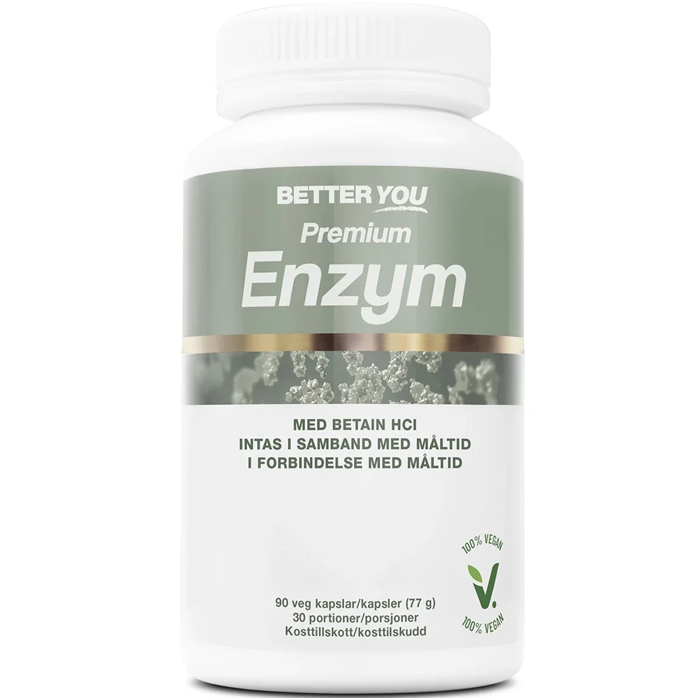 Better You Premium Enzym 90 kapslar från Better You – köp hos Apotek Hjärtat