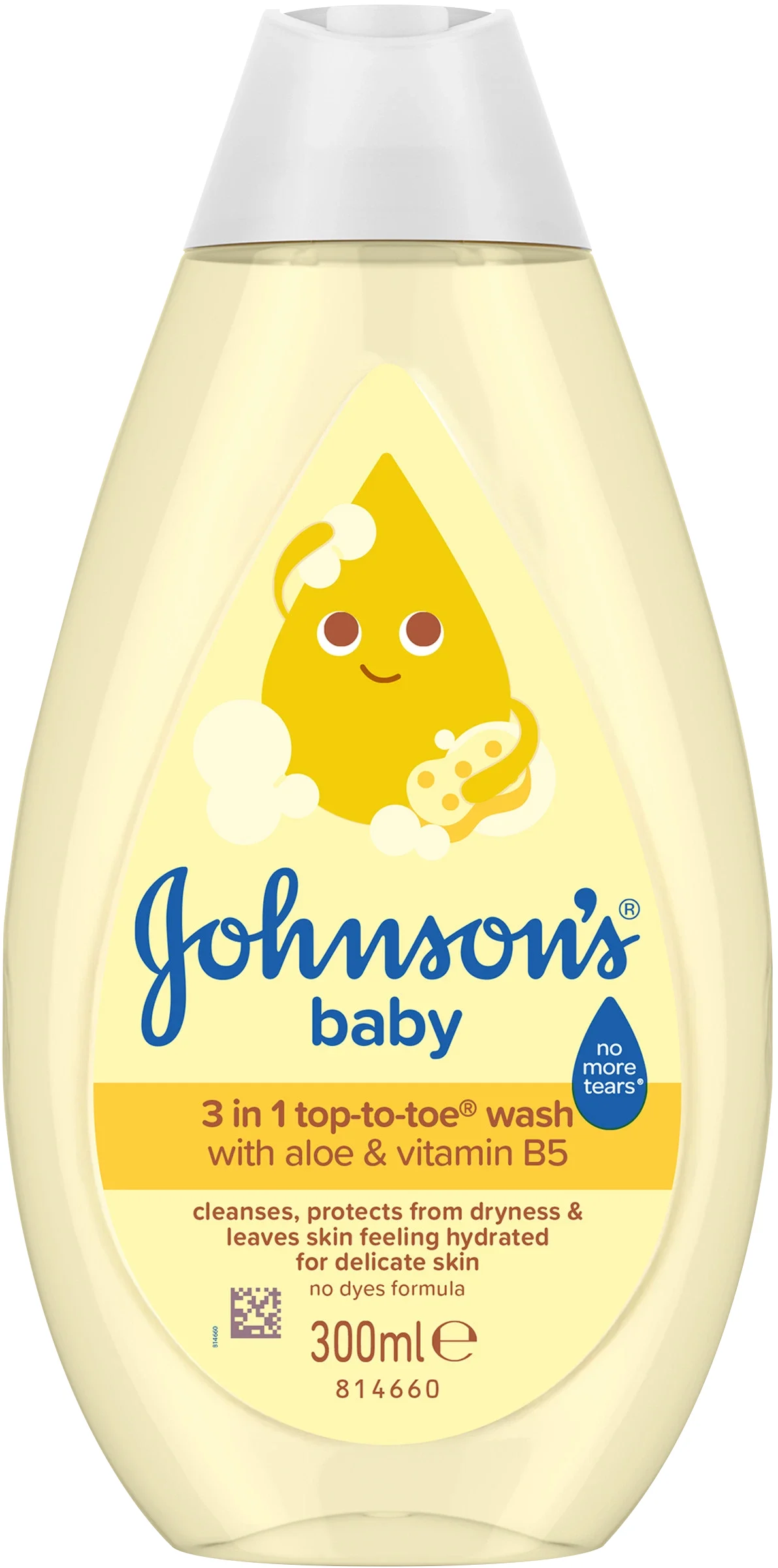 Johnson's Baby 3 in 1 Top-to-Toe® Wash 300 ml från Johnsons – köp hos Apotek Hjärtat
